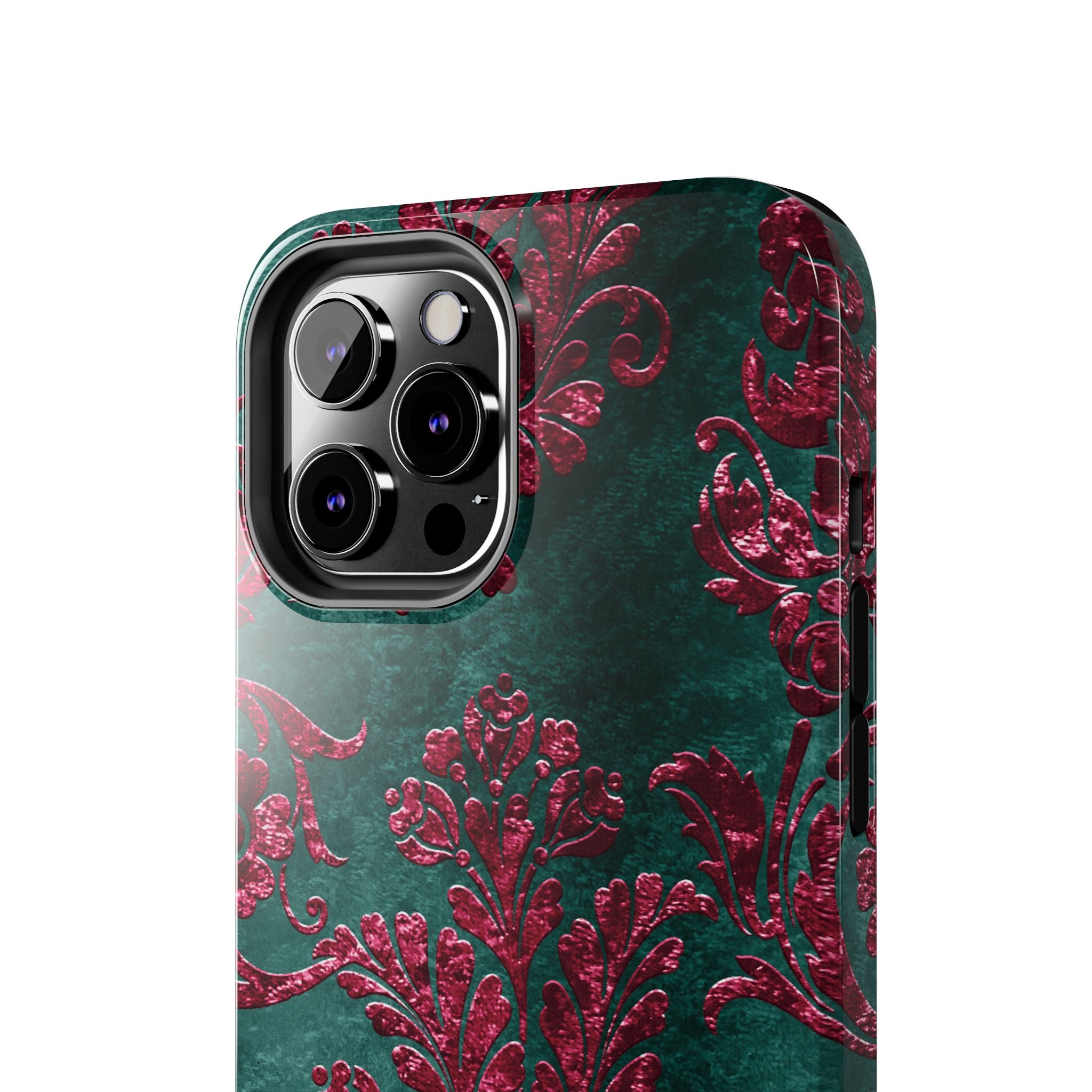 embossed-burgundy-velvet-tough-iphone-case-protective-iphone-cover-heavy-duty-iphone-case-rugged-phone-case-durable-smartphon