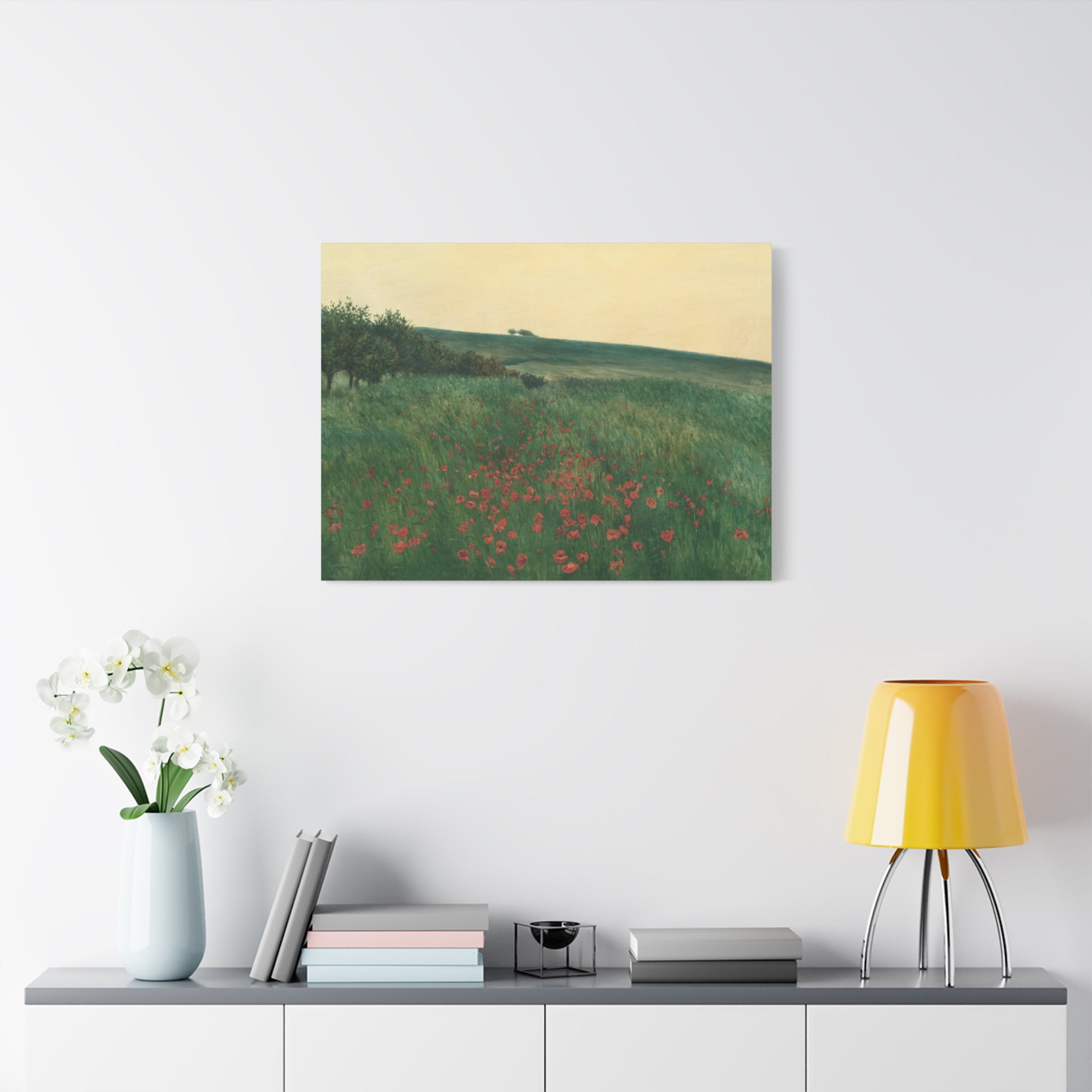 canvas-print-fields-art-print-fields-landscape-painting-red-poppies-frantisek-kavan-rustic-canvas-wall-art-farmhouse-wall-dec