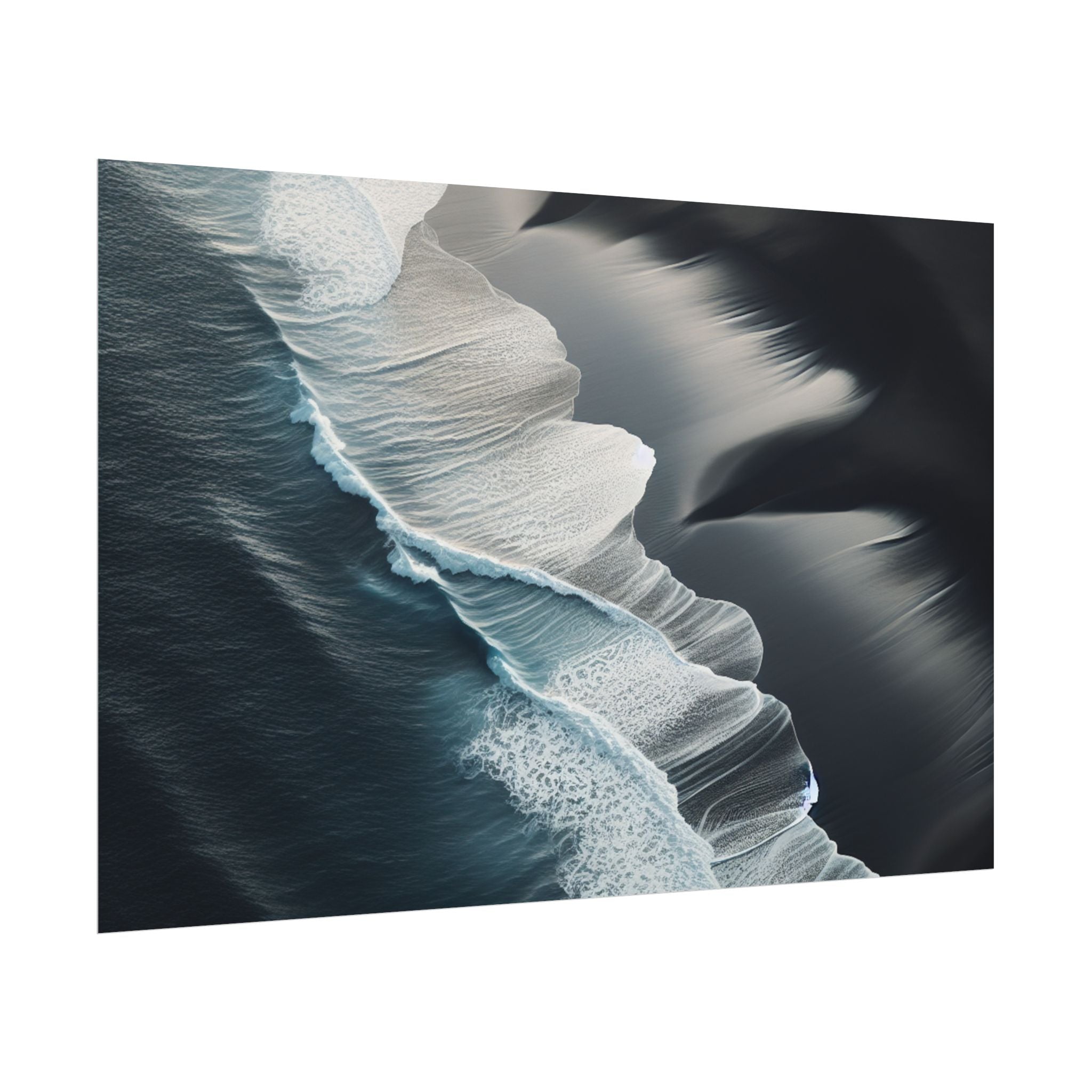 beach-wall-art-ocean-minimalist-poster-print-coastal-photography-ocean-print-sand-landscape-home-office-decoration