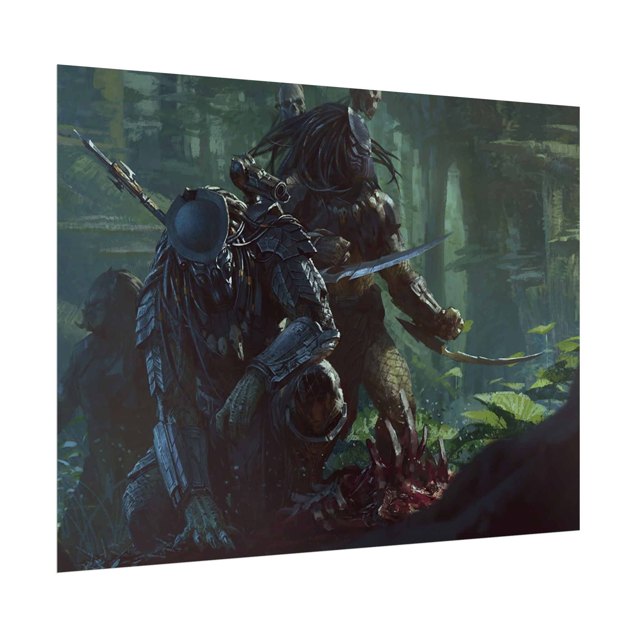 predator-alien-art-predator-poster-print-movie-wall-art-sci-fi-home-decor-geek-wall-art-fantasy-decor