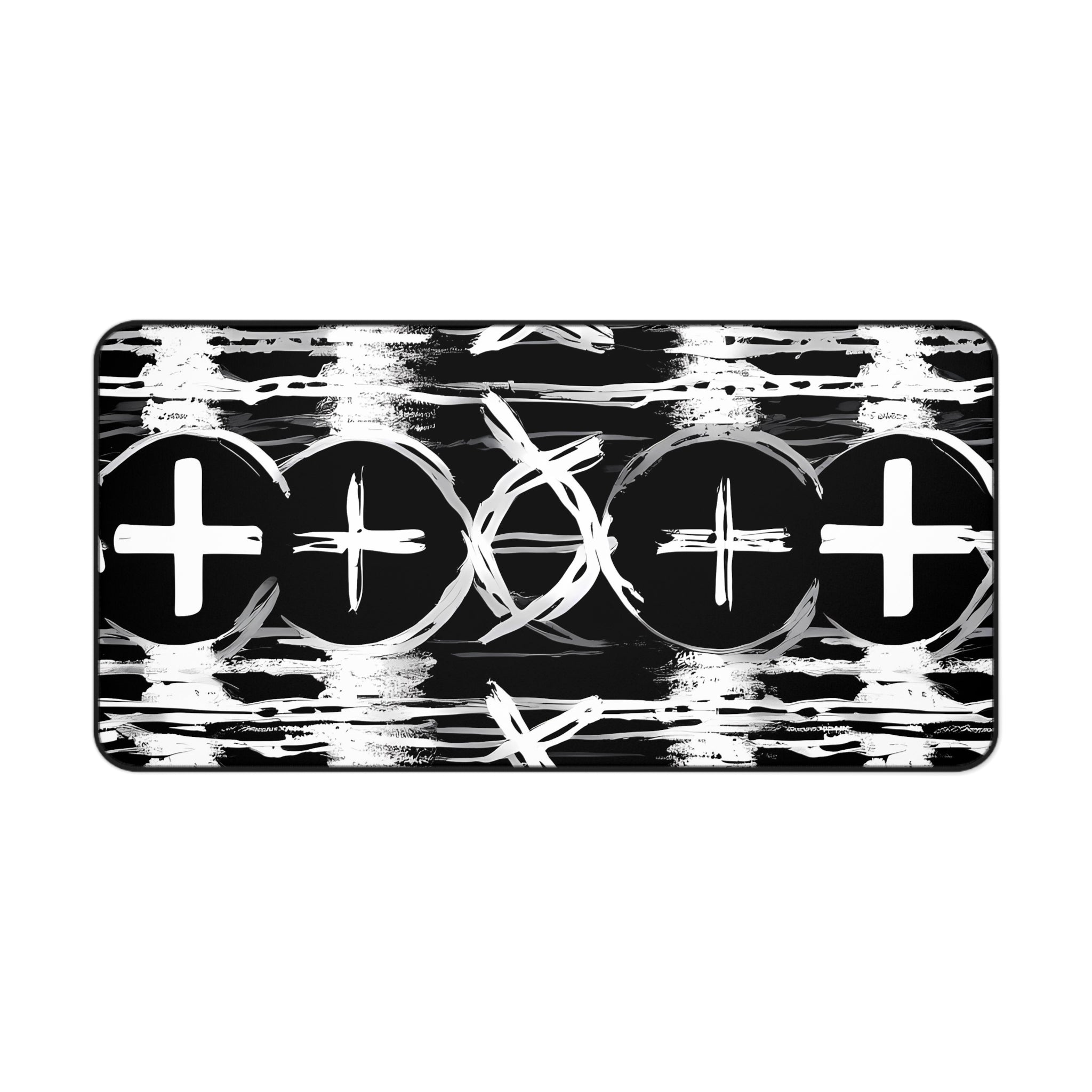 monochrome-mouse-pad-black-and-white-desk-mat-sleek-black-and-white-desk-pad-modern-minimalist-mouse-pad