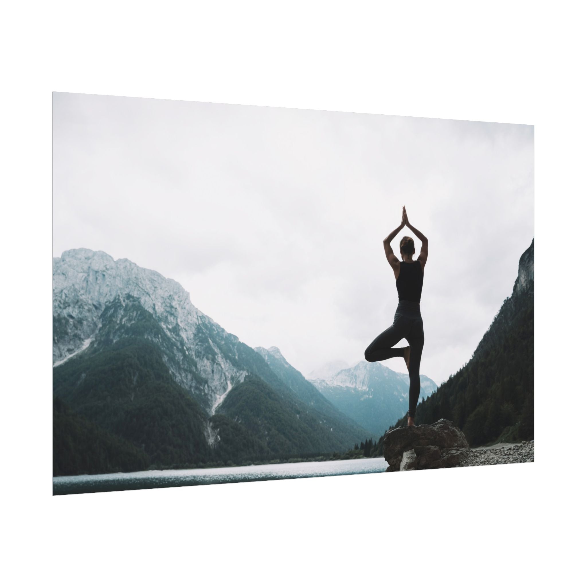 zen-retreat-poster-rolled-poster-yoga-nature-peace-meditation-gift-home-decor-poster-art-poster-gift