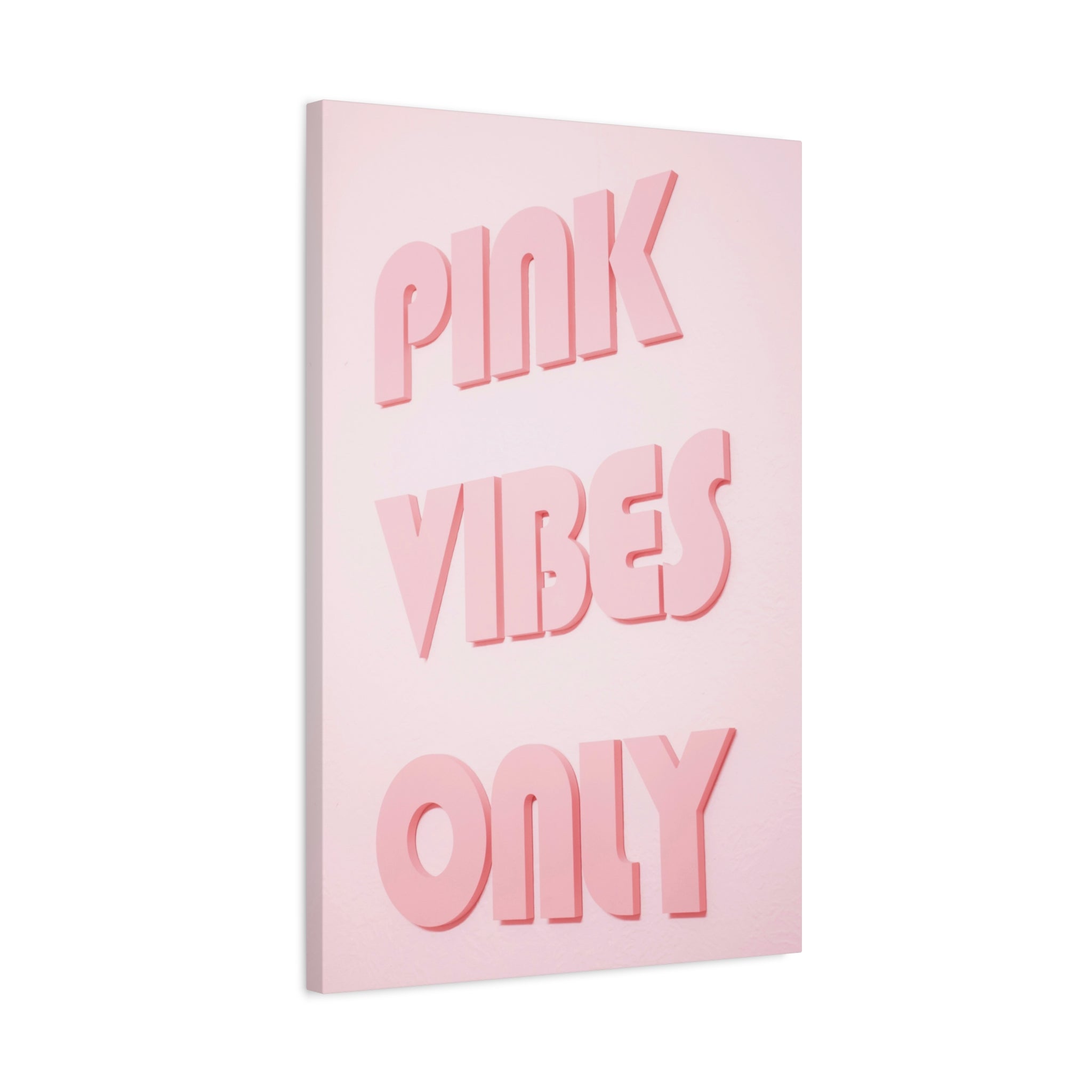 canvas-print-pink-vibes-only-pink-wall-art-aesthetic-wall-art-quote-home-office-decor-retro-wall-decor-pink-print-living-room