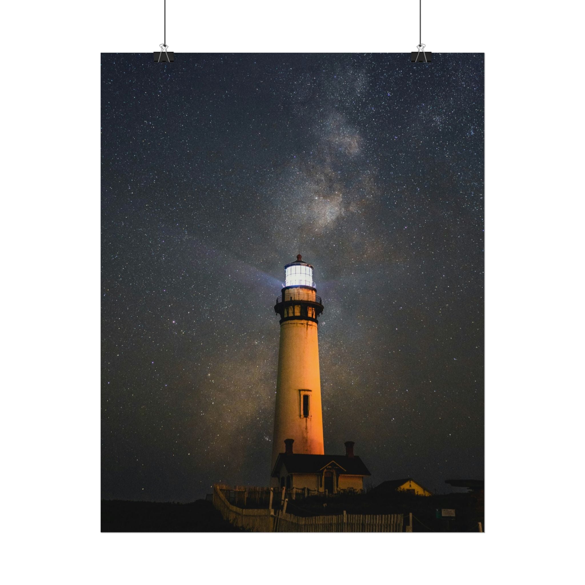 lighthouse-on-rock-poster-print-coastal-wall-art-nautical-decor-beach-house-decoration-seaside-wall