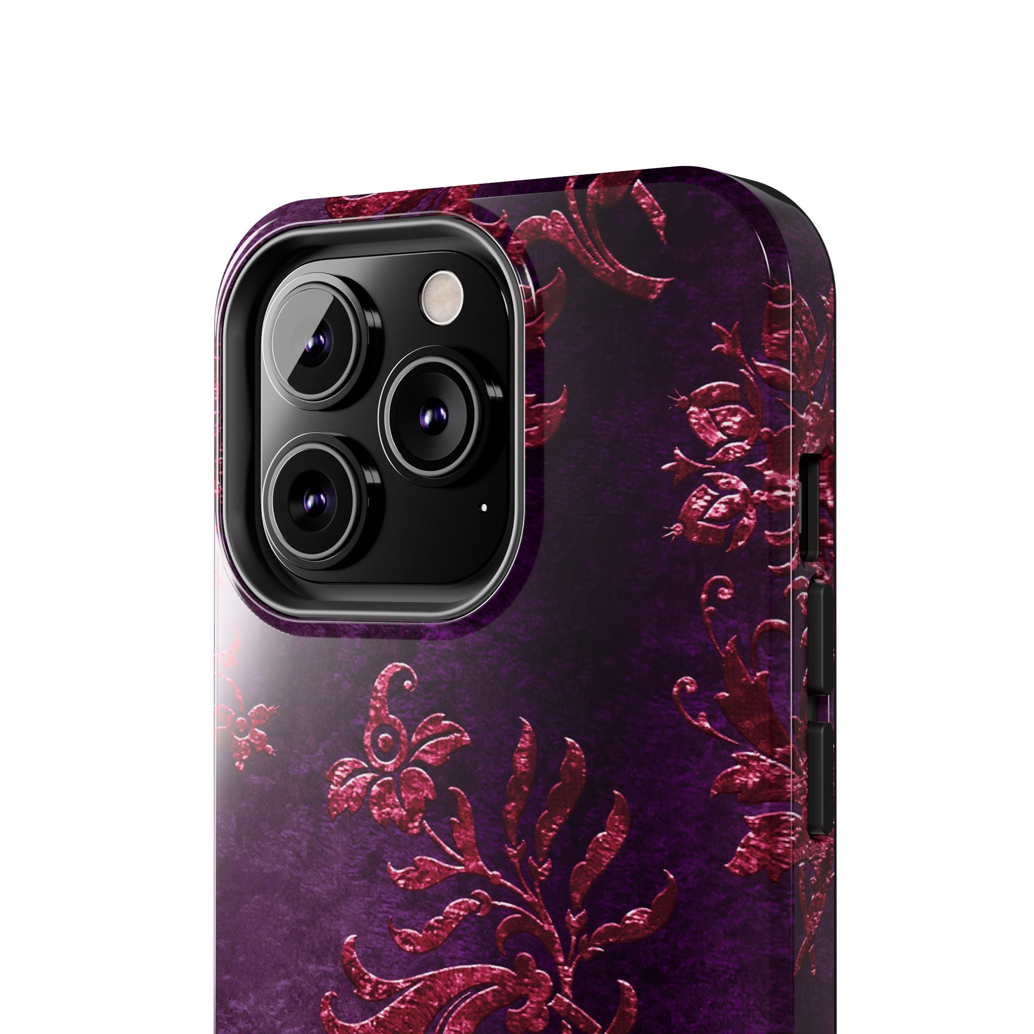 embossed-burgundy-velvet-tough-iphone-case-protective-iphone-cover-heavy-duty-iphone-case-rugged-phone-case-durable-smartphon