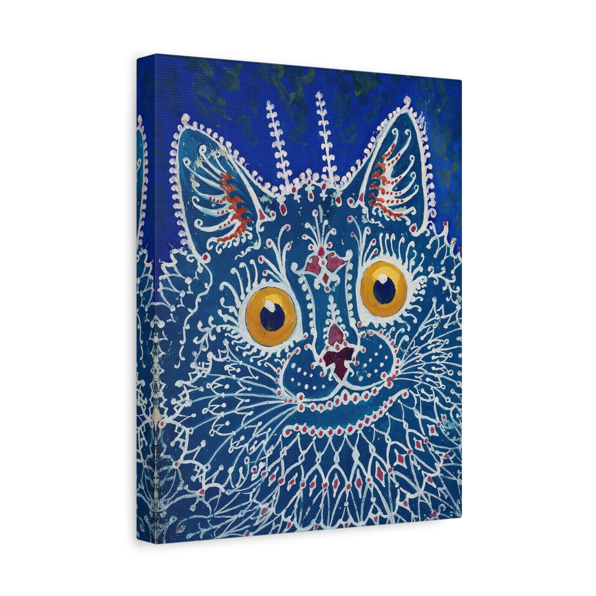 canvas-print-louis-wain-cat-gothic-style-gouache-art-large-wall-decor-matte-stretched-home-office-decoration-unique-cat-print
