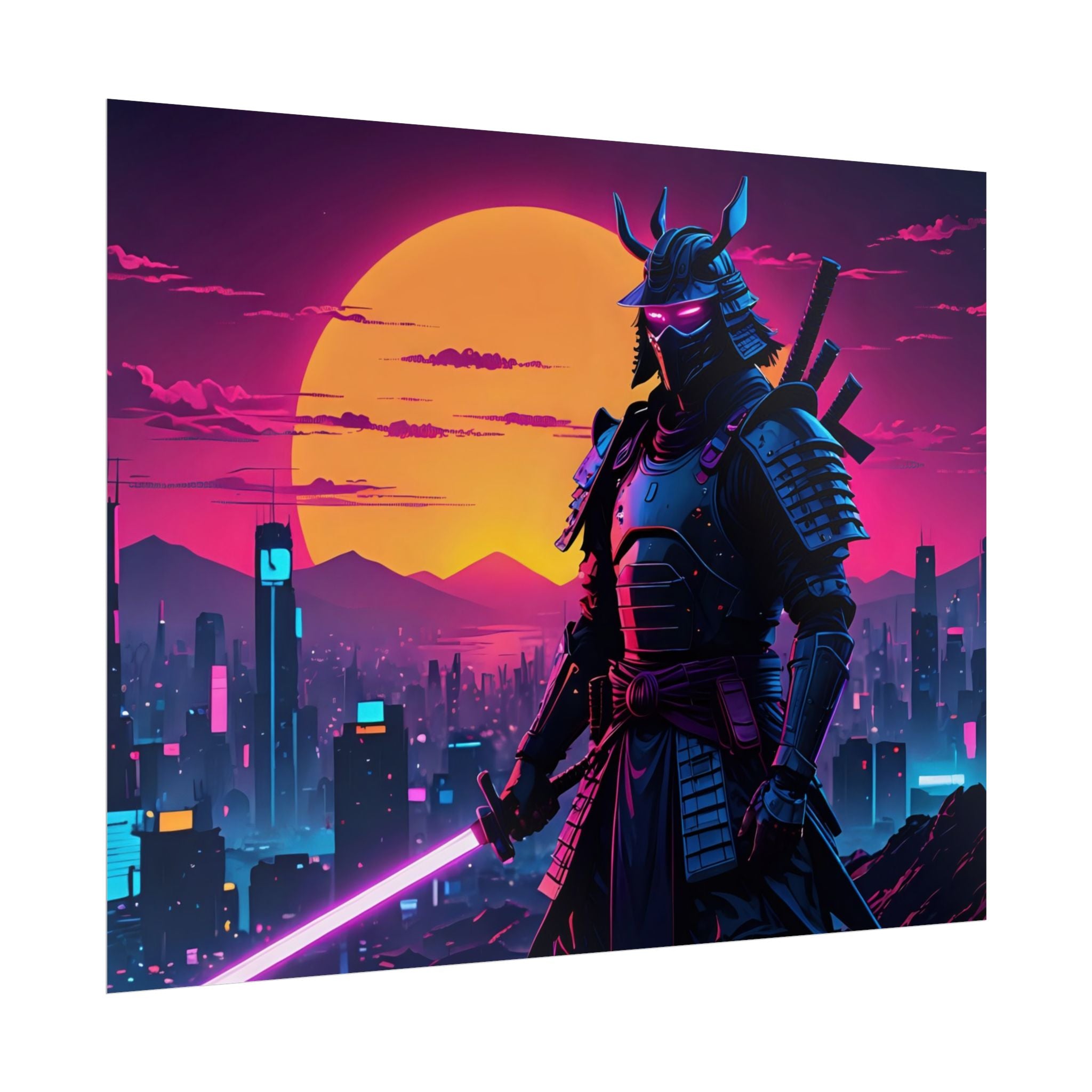 samurai-retrowave-poster-print-synthawave-wall-art-poster-gift-for-anime-fans-home-decor-japanese-art-retro-aesthetic-lightsa