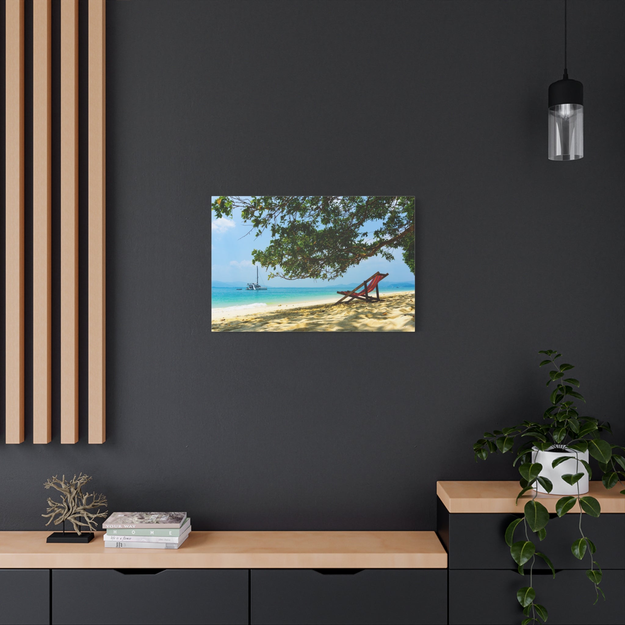 canvas-print-beach-scene-wall-art-coastal-decor-ocean-view-stretched-matte-canvas-print-home-decoration-beach-chairs-tropical
