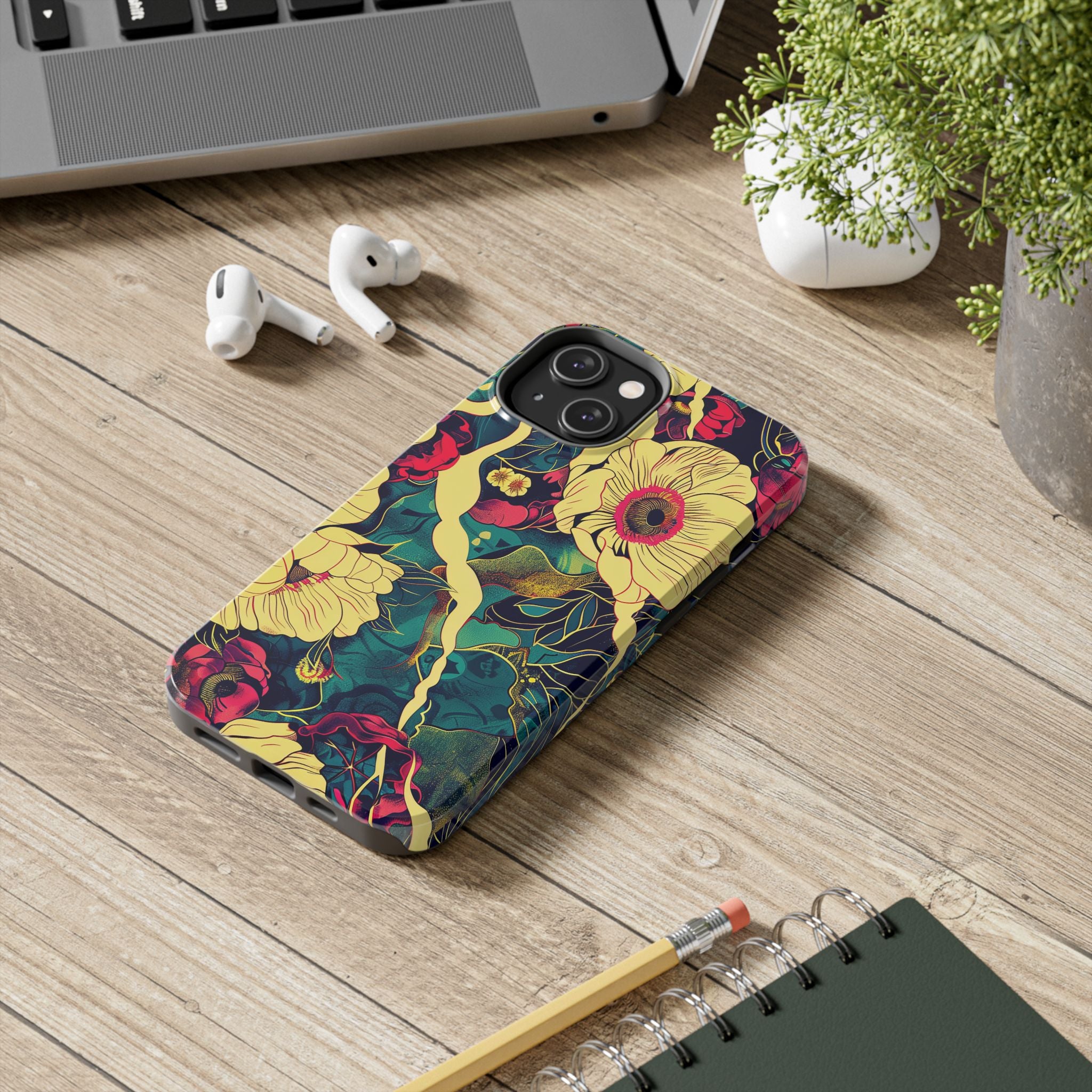 iphone-tough-case-retro-japanese-flowers-floral-phone-cover-vintage-japanese-style-protective-phone-case-asian-floral-design-