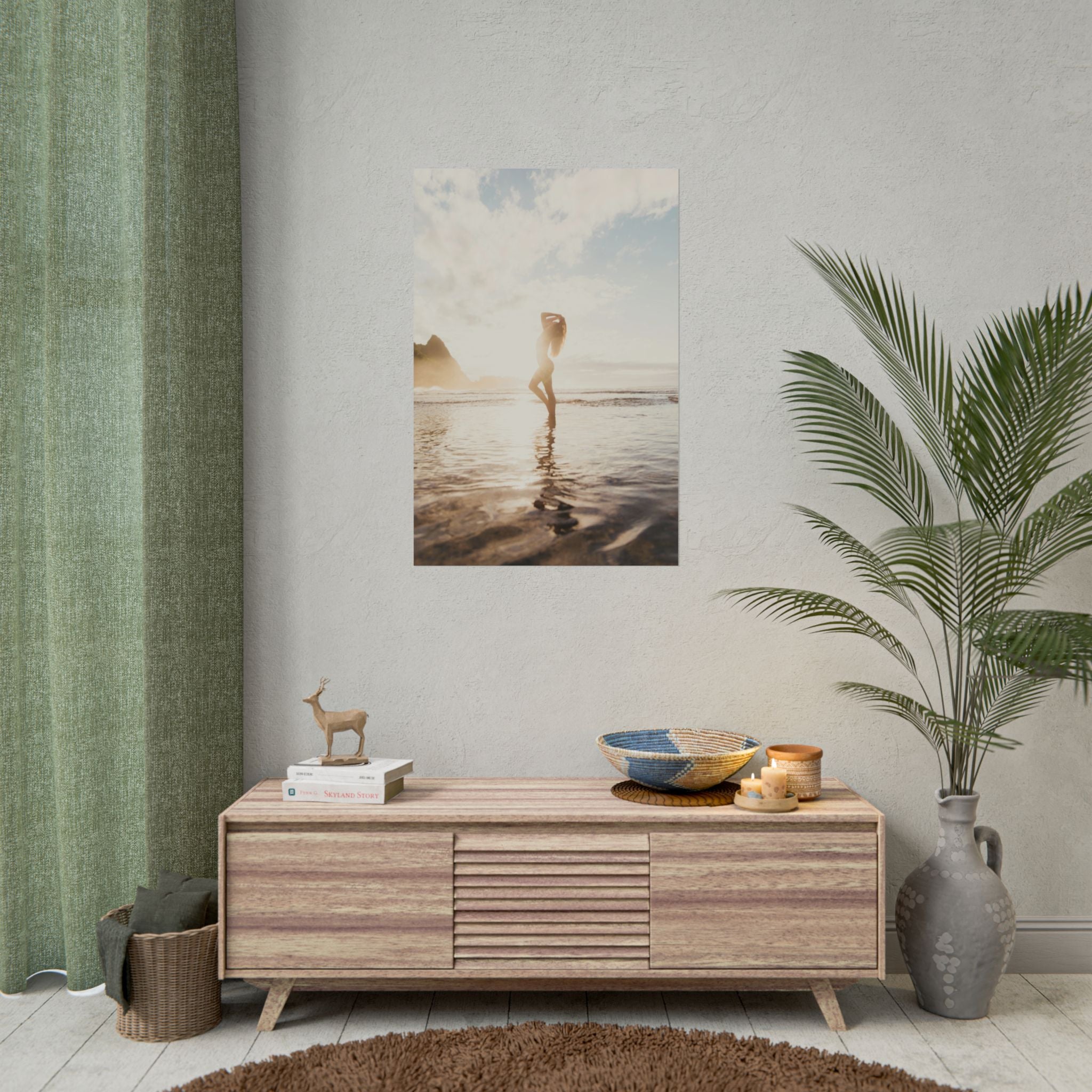 nature-ocean-nude-aesthetic-sun-poster-wall-art-beach-home-decor-coastal-poster-boho-living-room-picture-large-artwork-gift