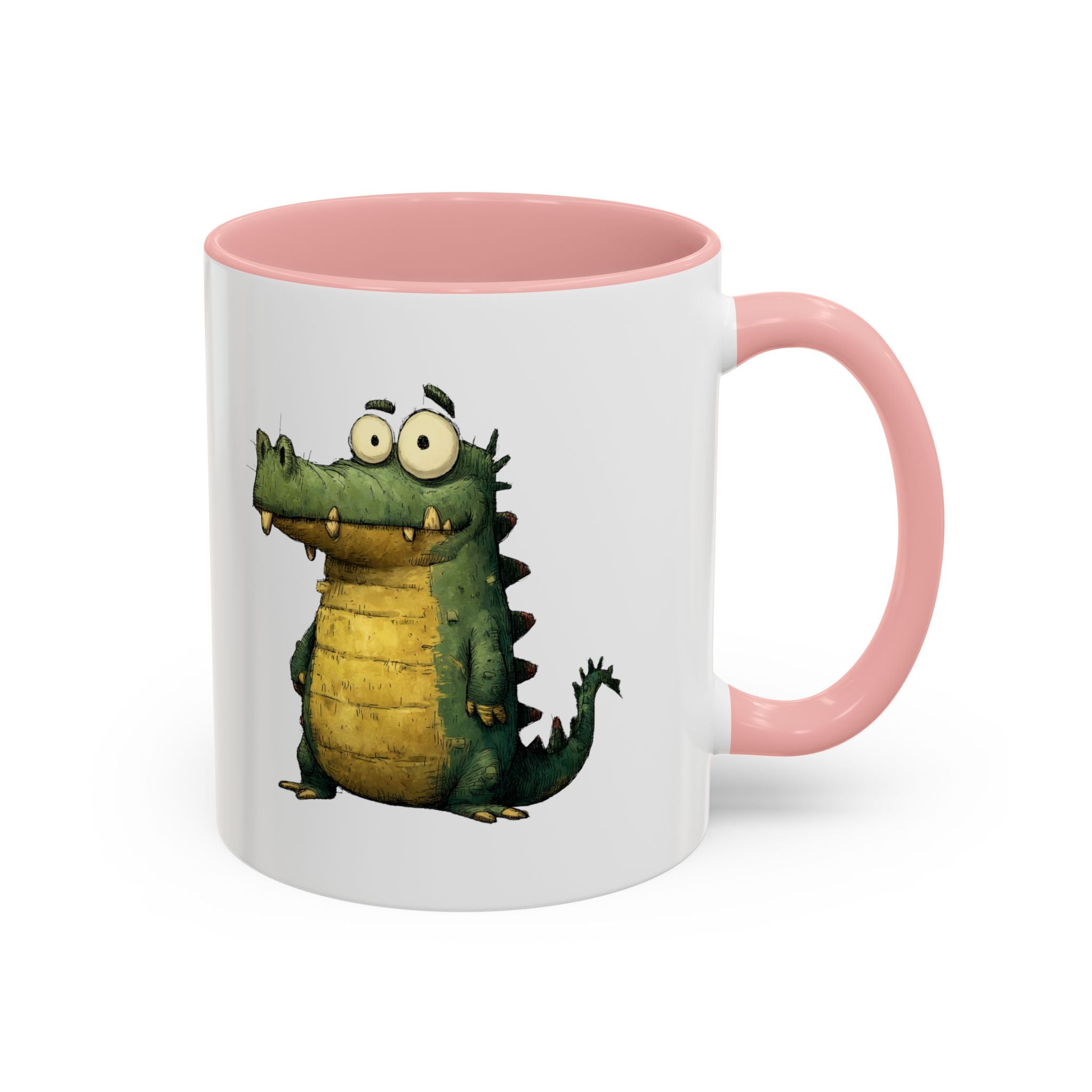 Funny Alligator Accent Coffee Mug | Cute Animal Mug for Nature Lovers, Ideal Gift for Birthdays, Holidays, Home Decor