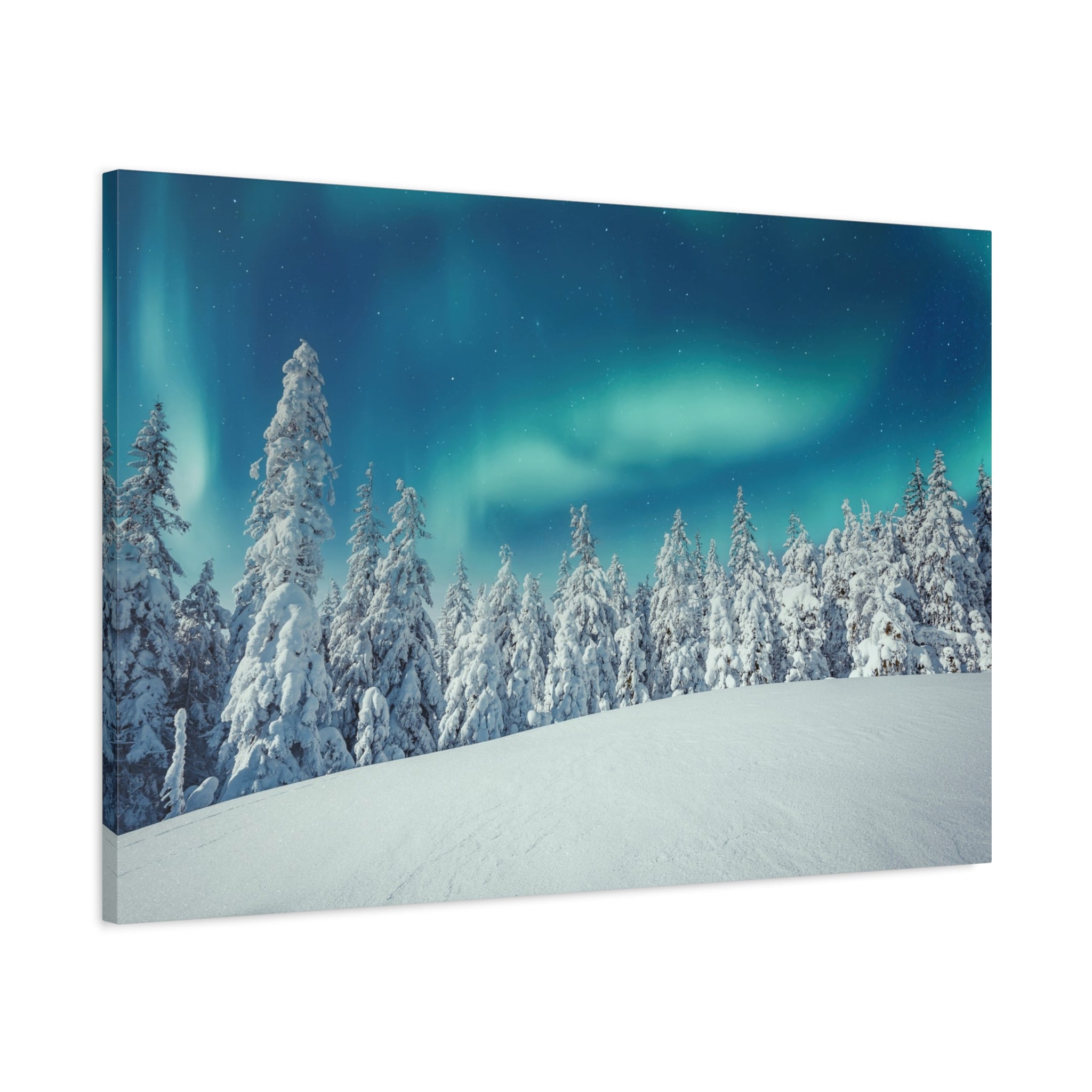 winter-canvas-wall-art-print-winter-tree-aurora-borealis-winter-decor-matte-canvas