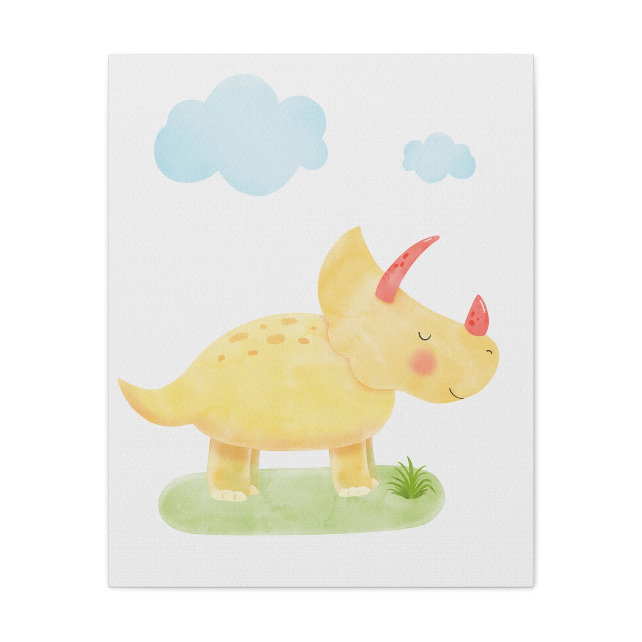 canvas-wall-art-cute-yellow-dino-nursery-decor-baby-dinosaur-print-nursery-art-cute-dinosaur-decoration-baby-nursery-dinosaur