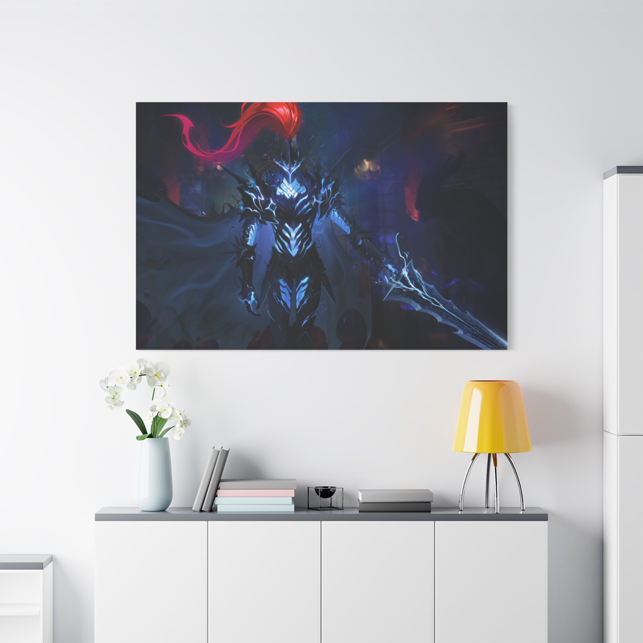 canvas-wall-art-solo-leveling-igris-shadow-matte-canvas-print-stretched-wall-decor-anime-artwork-gamer-gift