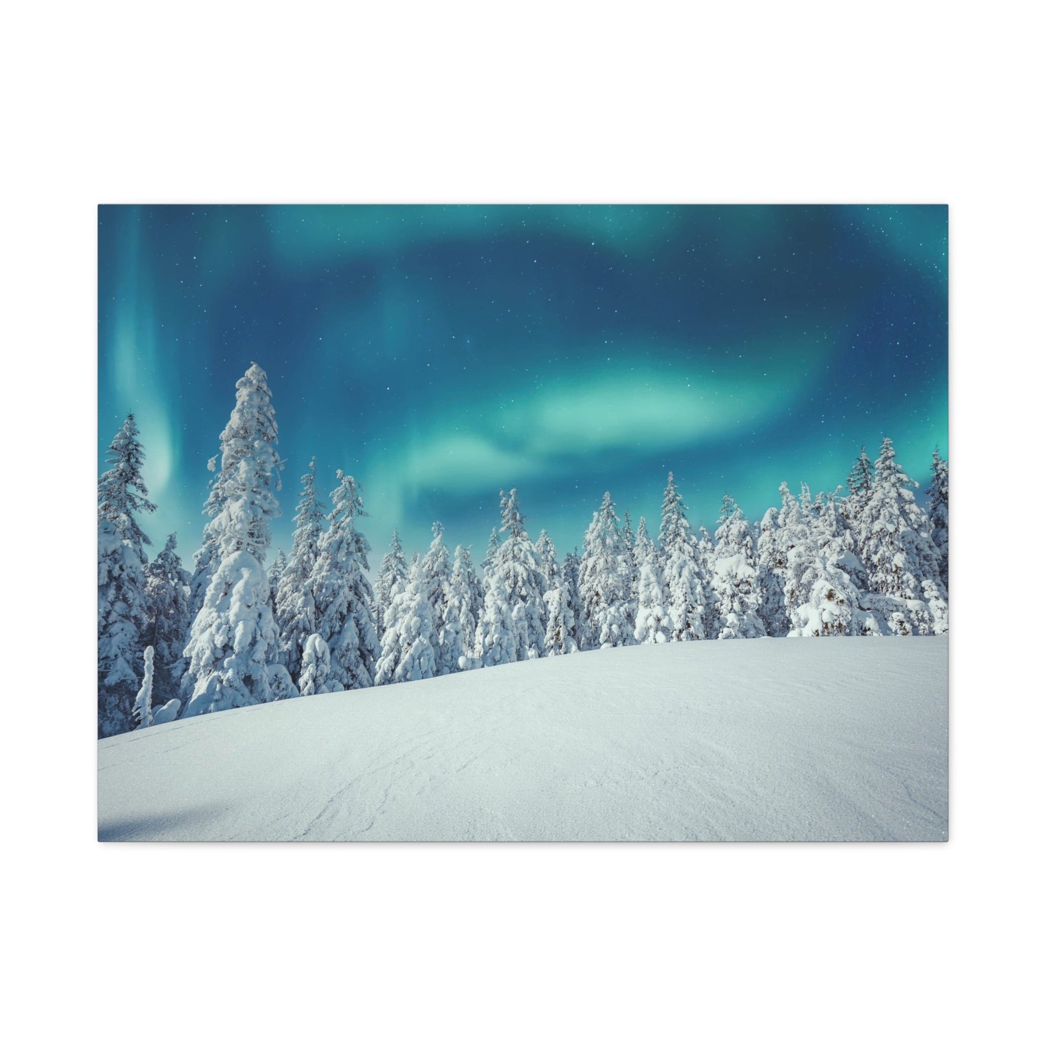winter-canvas-wall-art-print-winter-tree-aurora-borealis-winter-decor-matte-canvas