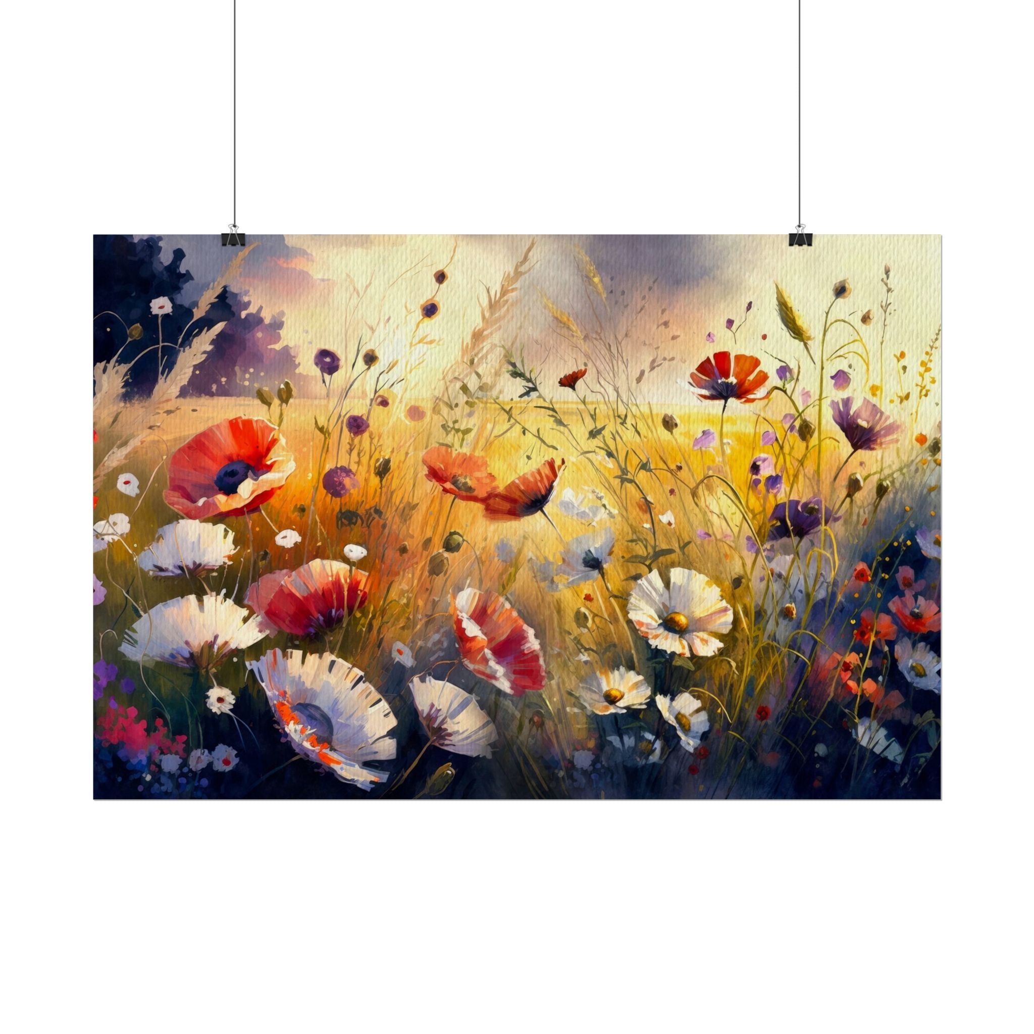 wild-flower-market-poster-wall-decor-floral-home-decor-vintage-botanical-landscape-farm-house-wall-art-field-of-flowers-print