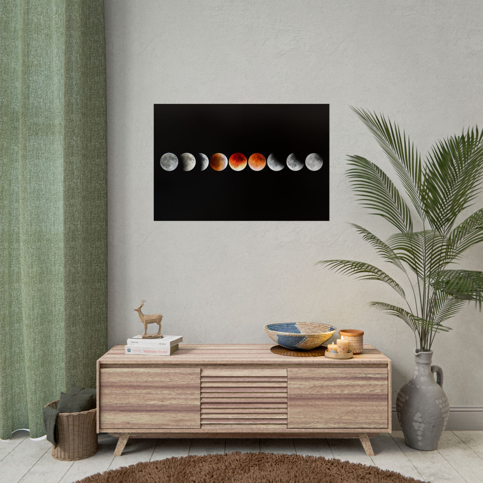moon-phases-poster-wall-art-lunar-eclipse-wall-art-decor-home-decor-celestial-wall-hanging-astronomy-gift-space-poster