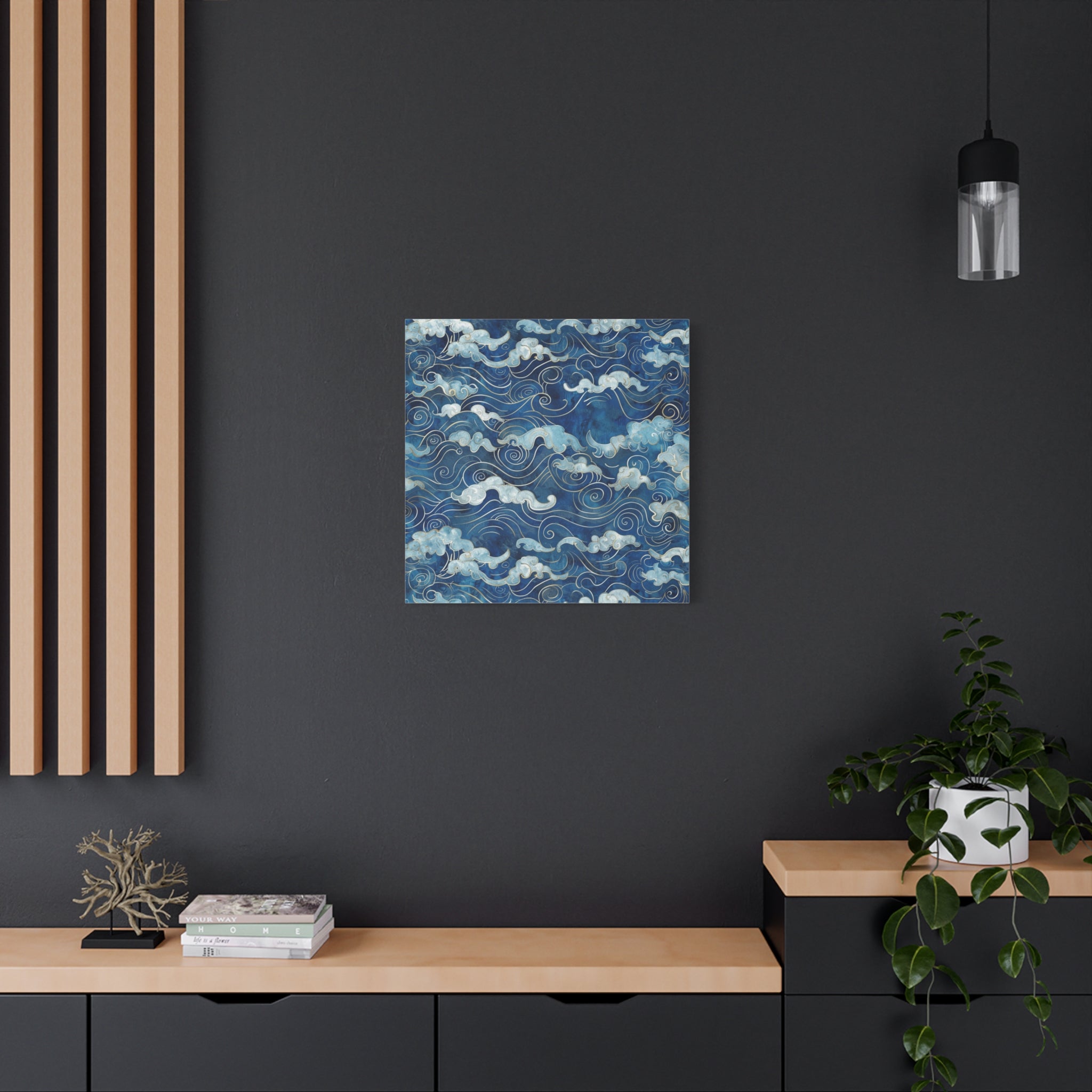 canvas-print-vintage-wave-pattern-japanese-style-colorful-wall-art-home-decor-stretched-matte-canvas-unique-gift-idea-office-