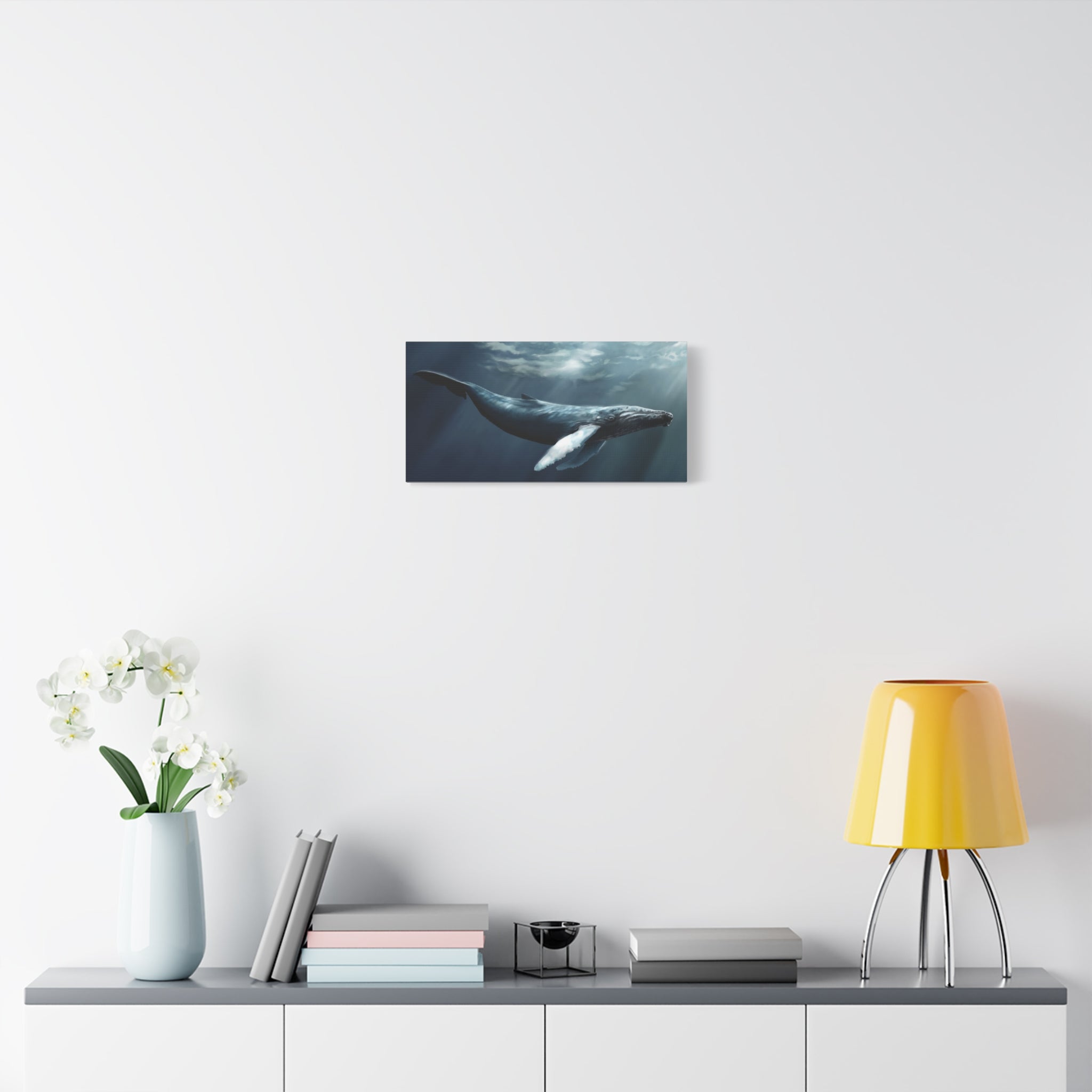 canvas-art-humpback-whale-wall-decor-matte-stretched-print-underwater-ocean-painting-nautical-home-decor-sea-life-artwork-wha