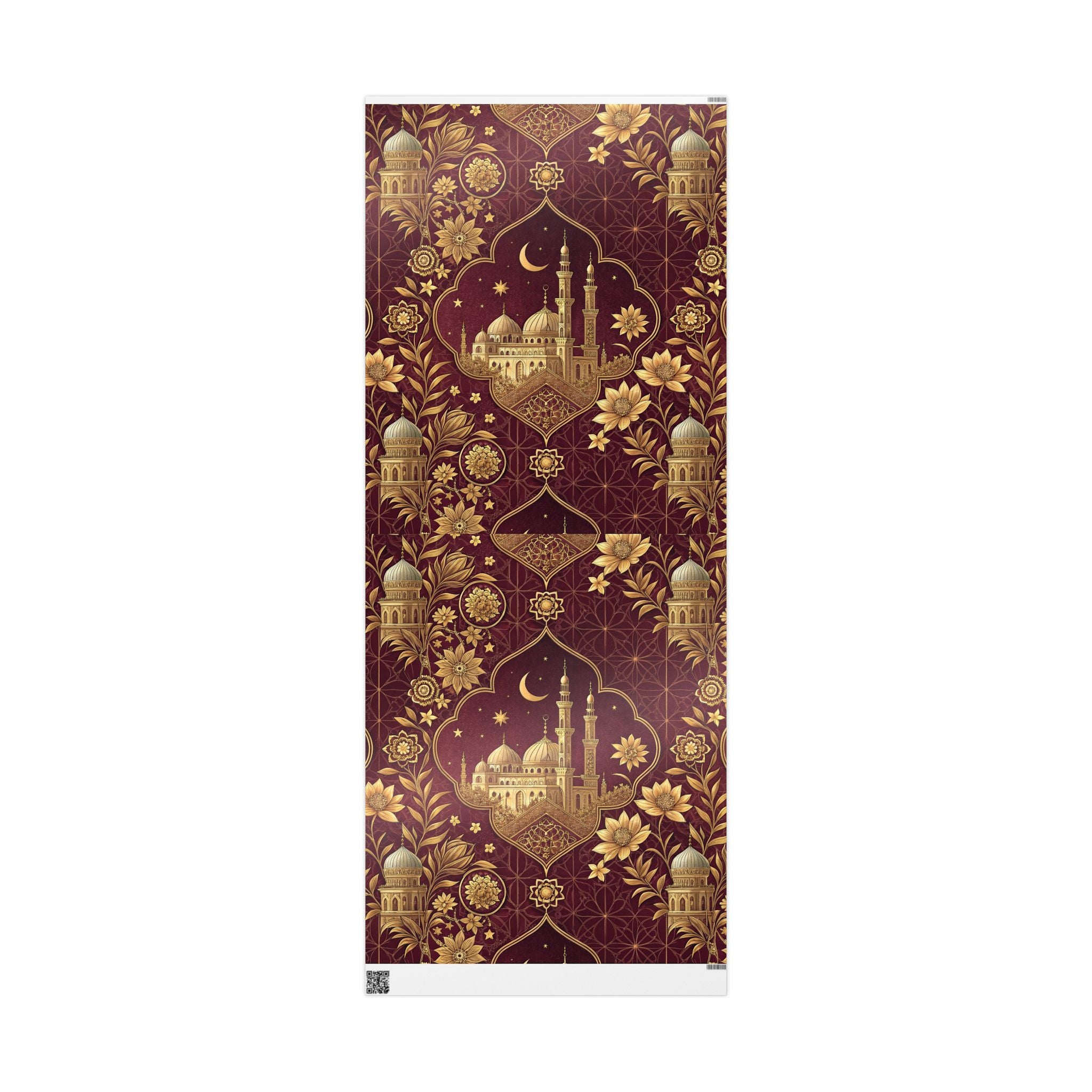 ramadan-night-wrapping-papers-islamic-celestial-gift-wrap-mosque-silhouette-eid-holiday-supplies-festive-present-packaging-re
