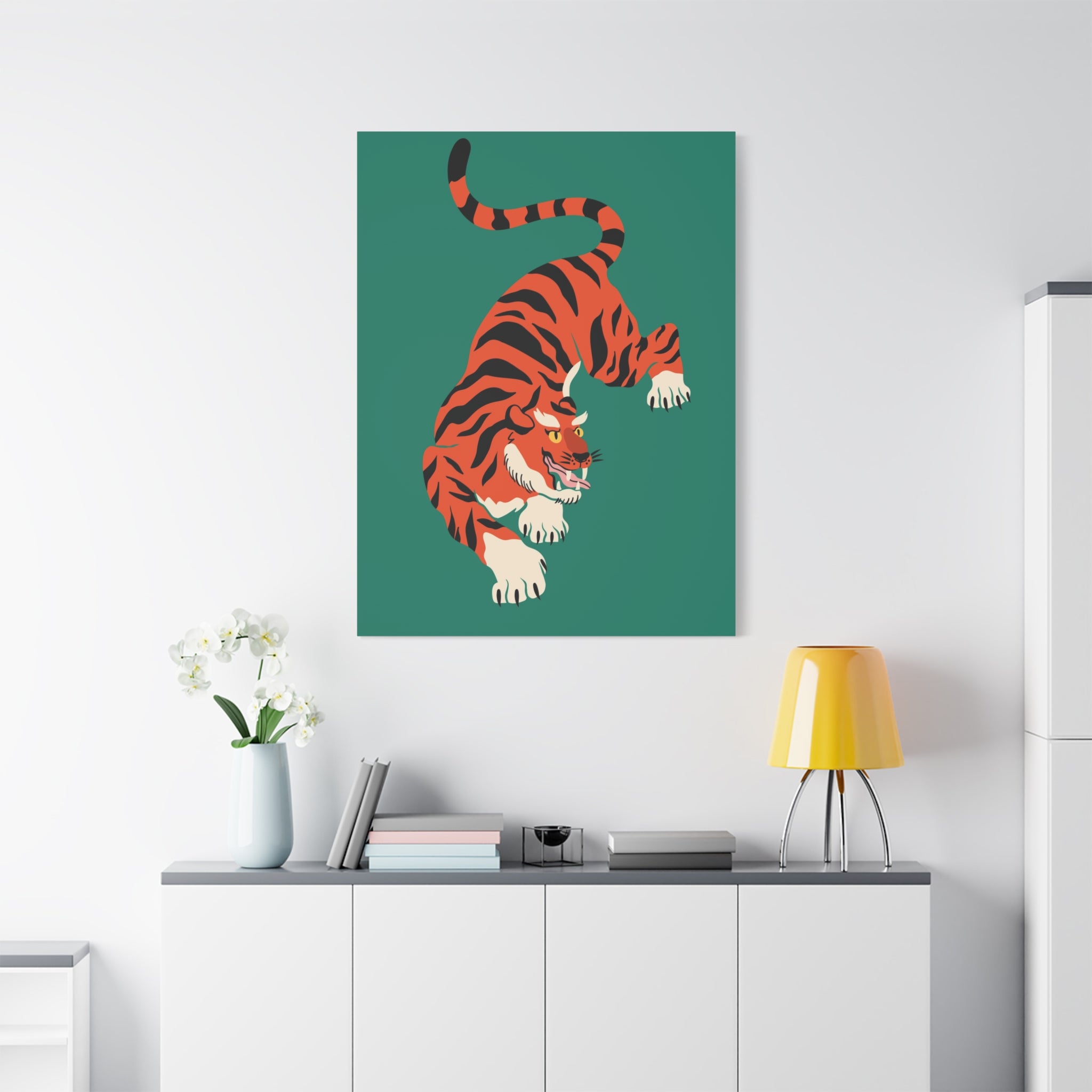canvas-print-chinese-tiger-art-wall-decor-stretched-matte-canvas-home-decoration-tiger-wall-art-chinese-art-decor-chinese-zod