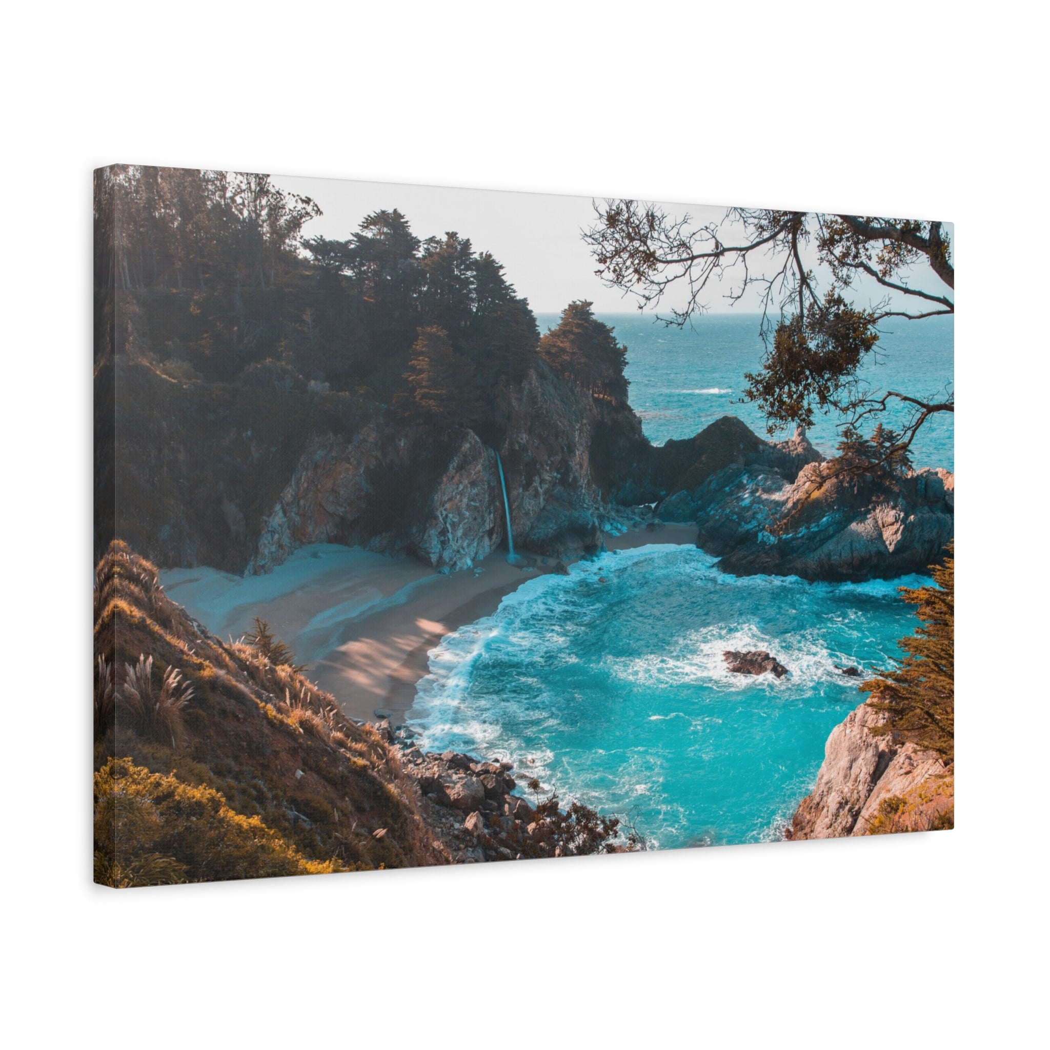 canvas-print-beach-sea-nature-scenery-home-decor-wall-art-ocean-sunset-coastal-landscape-matte-stretched-home-decoration