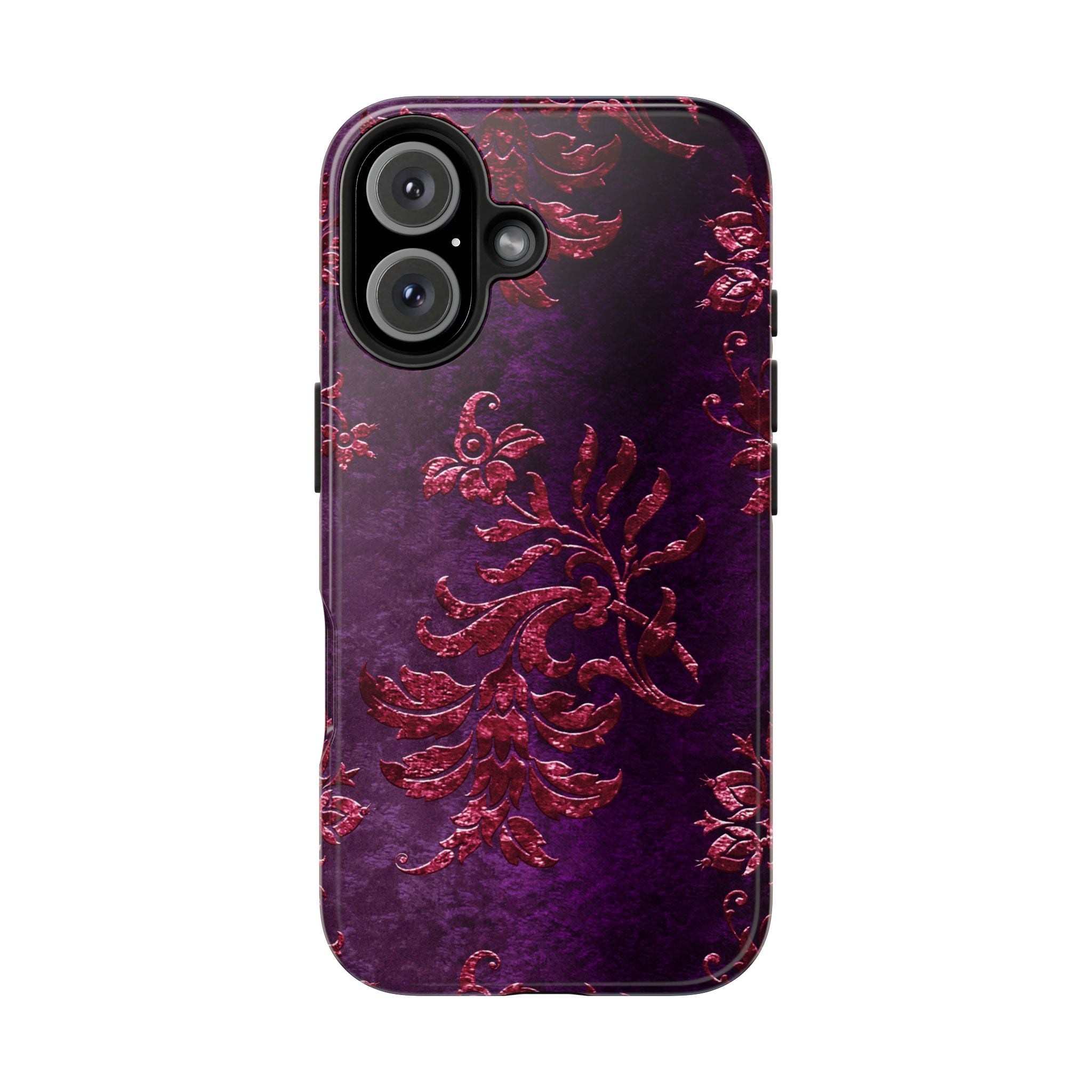 embossed-burgundy-velvet-tough-iphone-case-protective-iphone-cover-heavy-duty-iphone-case-rugged-phone-case-durable-smartphon