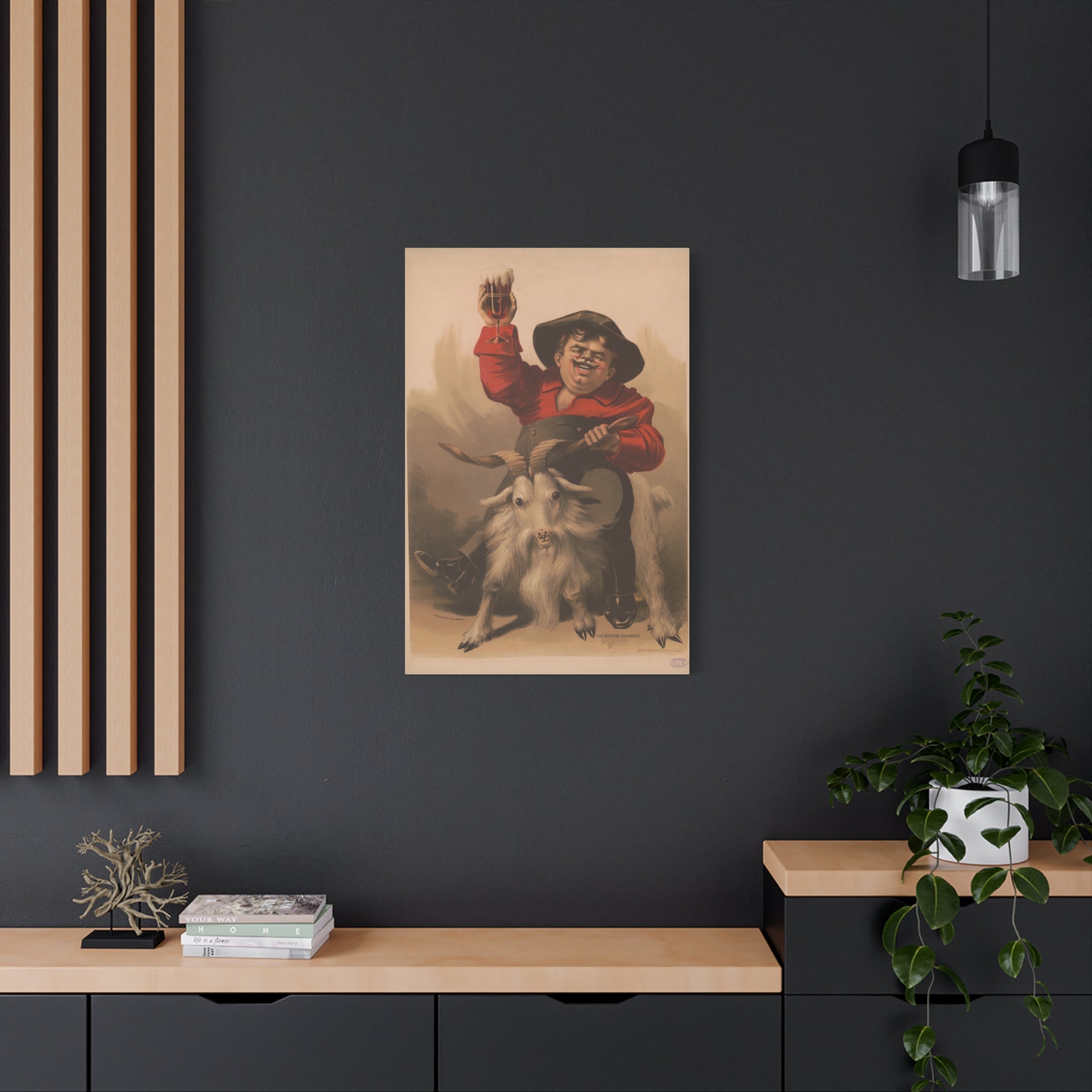 canvas-print-modern-crusader-beer-wall-art-bar-decor-living-room-decor-alcohol-gift-matte-canvas-print