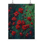 red-wildflowers-poster-print-impasto-oil-painting-look-stretched-wall-art-home-decor-floral-print-gift-for-nature-lover