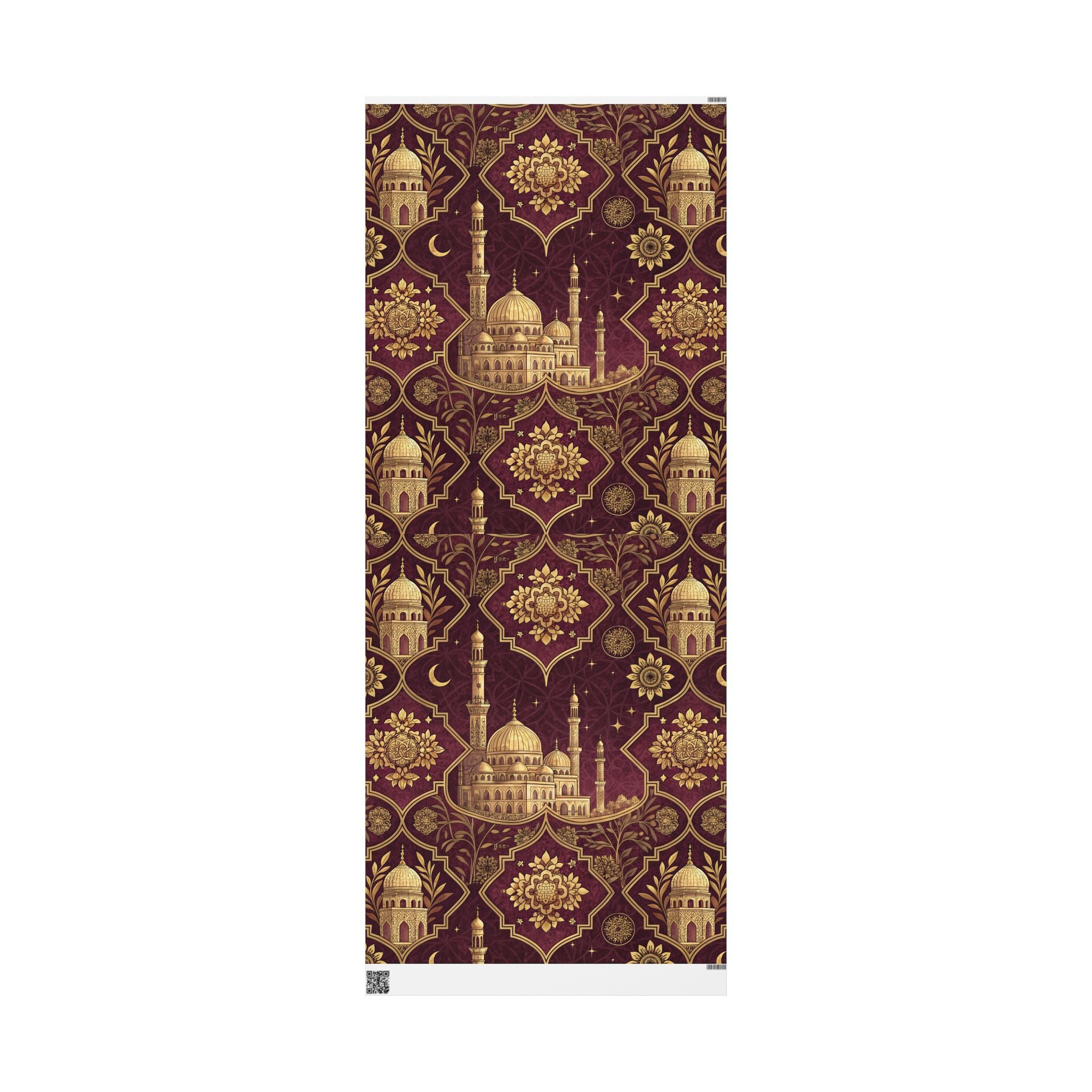 ramadan-night-wrapping-papers-islamic-celestial-gift-wrap-mosque-silhouette-eid-holiday-supplies-festive-present-packaging-re