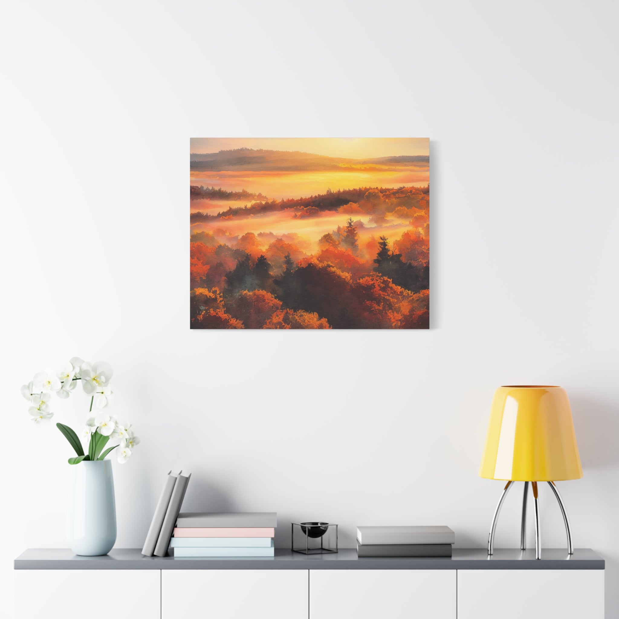 watercolor-fall-canvas-wall-art-fall-sunset-tree-print-stretched-matte-canvas-home-decor-autumn-decor-gift-for-nature-lovers