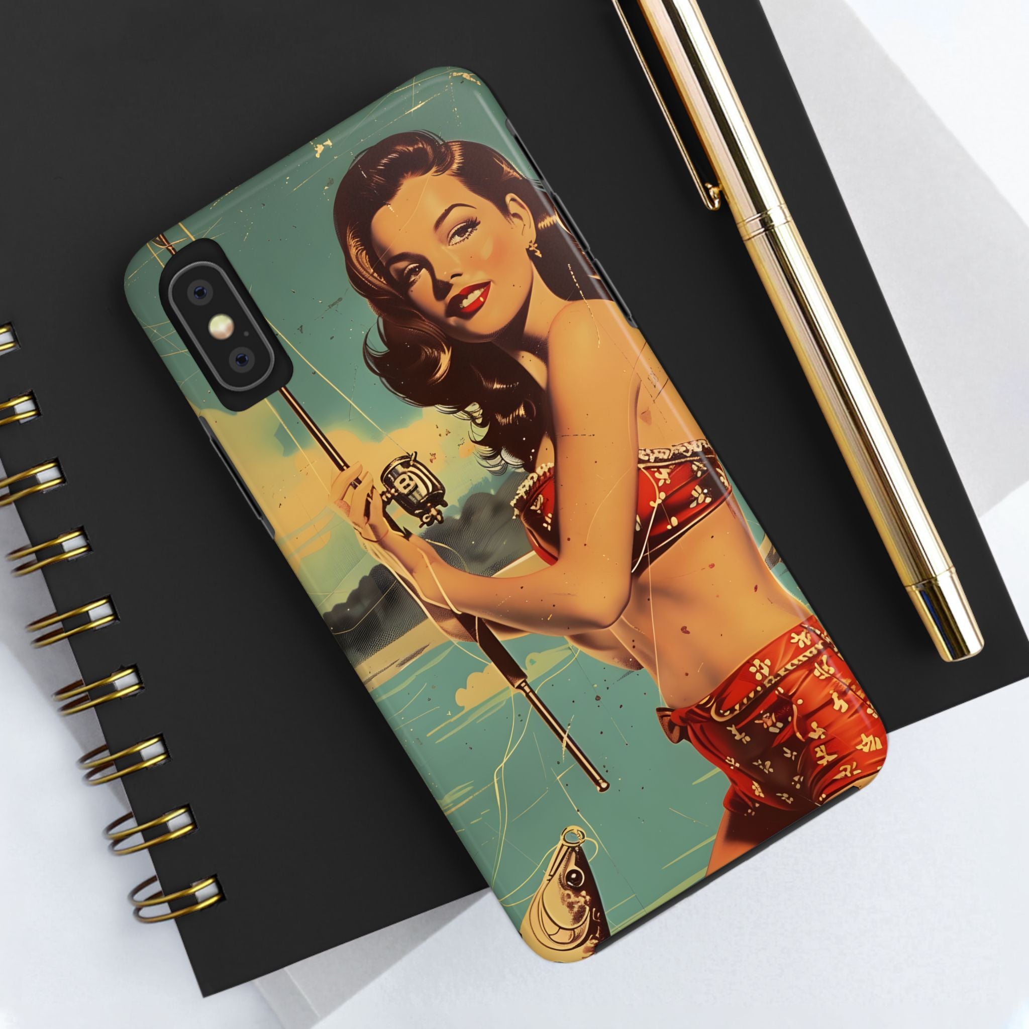 tough-iphone-cases-vintage-pin-up-girl-iphone-cover-strong-iphone-protector-retro-pinup-design-protective-iphone-case