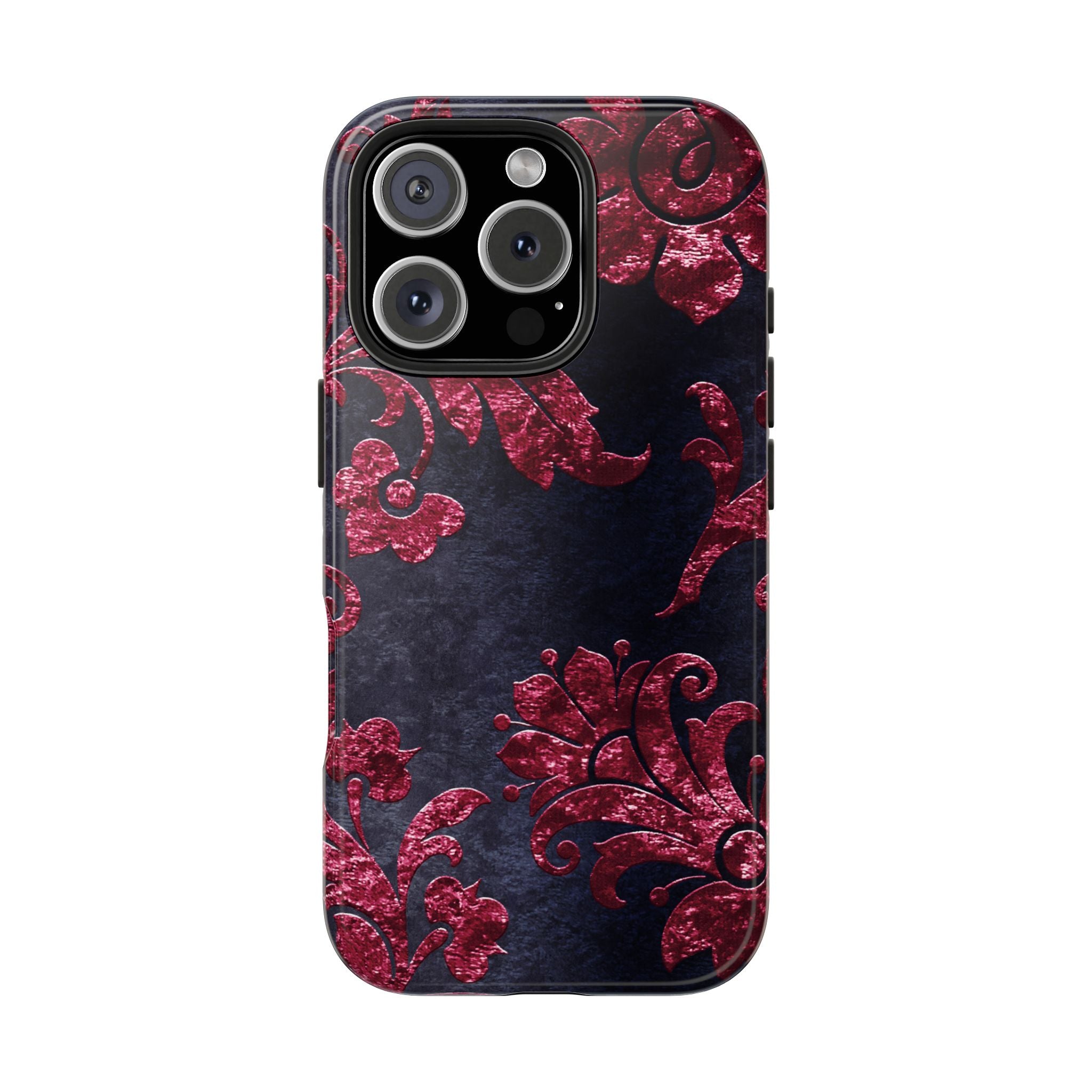 embossed-burgundy-velvet-tough-iphone-case-protective-iphone-cover-heavy-duty-iphone-case-rugged-phone-case-durable-smartphon