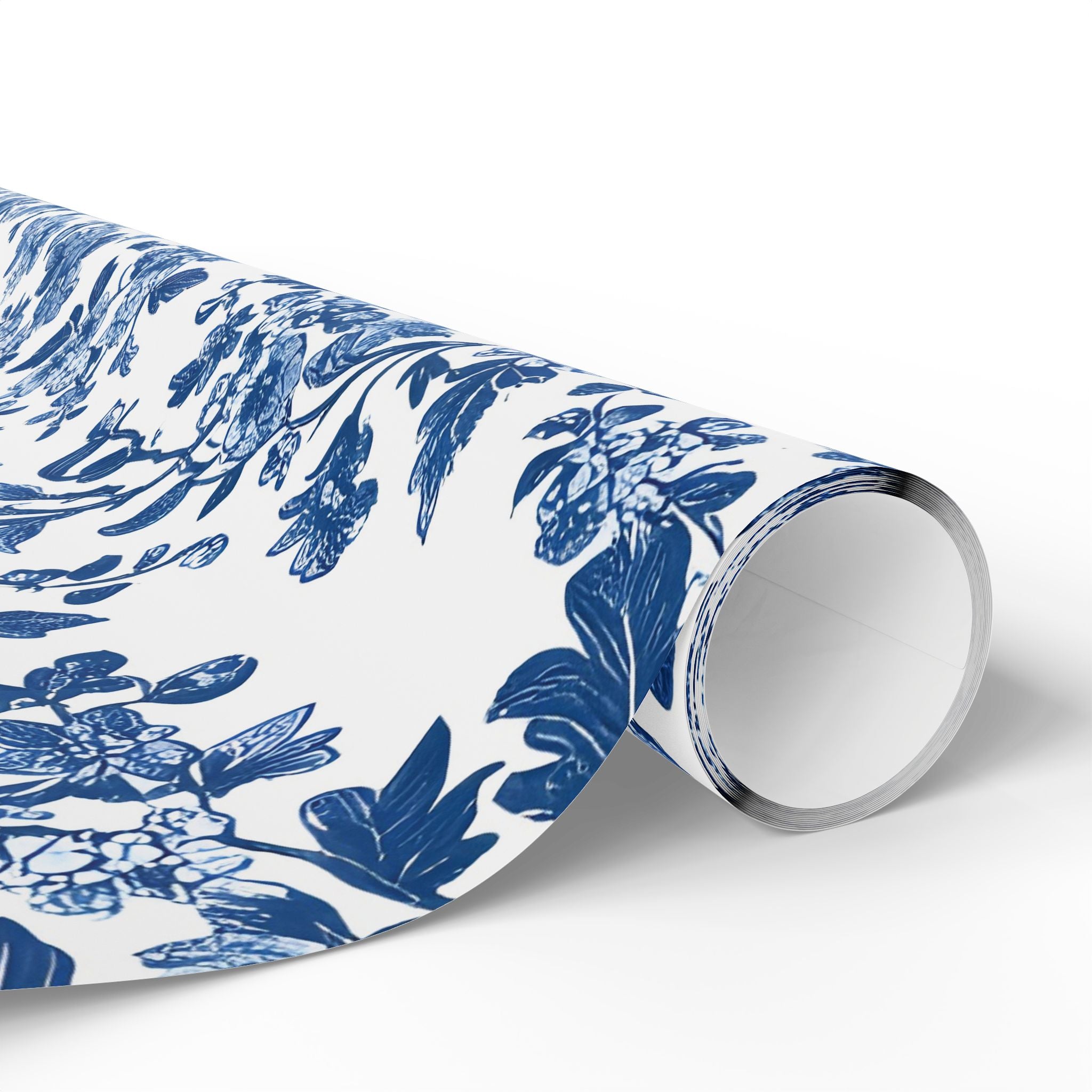 wrapping-papers-blue-french-toile-floral-elegant-gift-wrap-holiday-gift-wrap-birthday-wrapping-paper-wedding-gift-wrap-christ