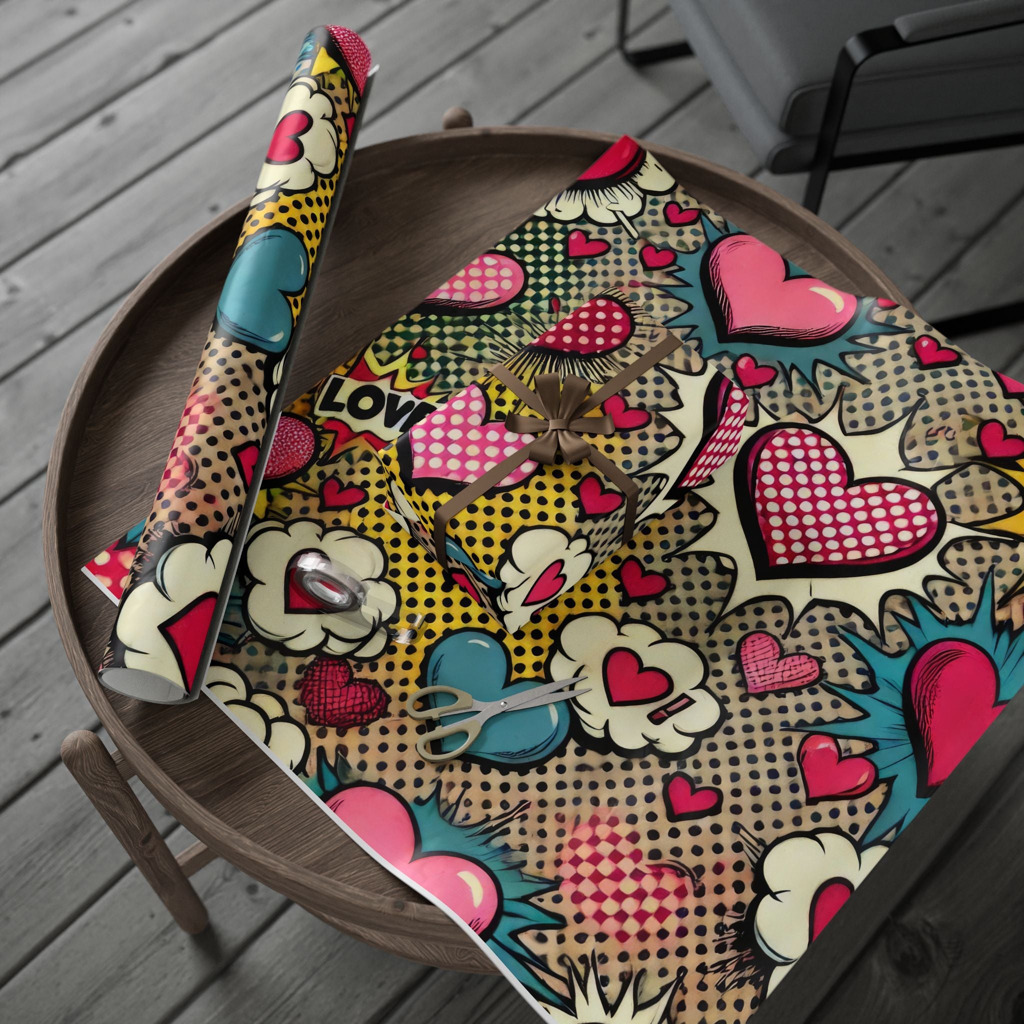 valentines-day-pop-art-gift-wrapping-papers-v-day-gift-wrap-roll-heart-love-pattern-romantic-present-packaging-anniversary-bi