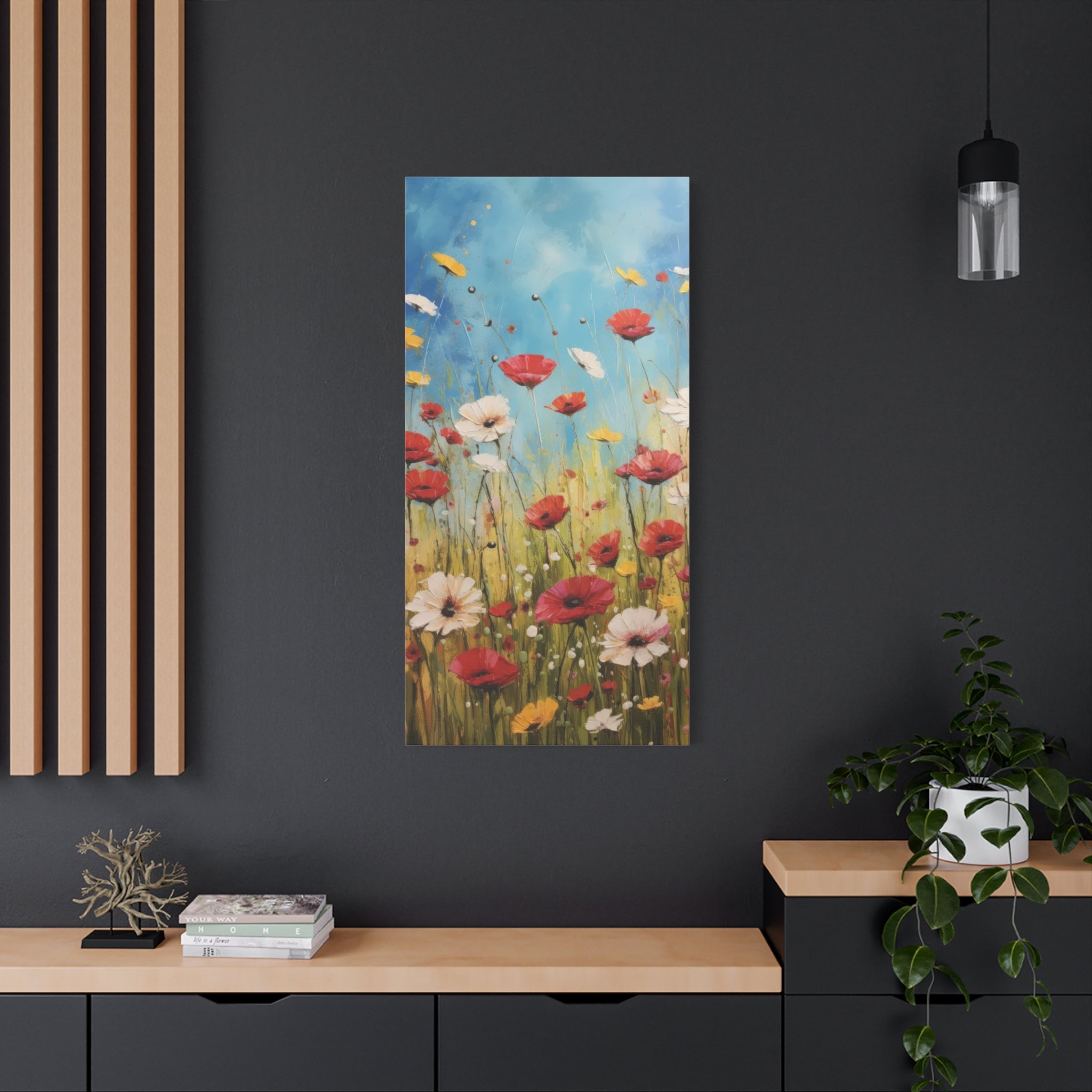 canvas-wall-art-summer-flowers-floral-home-decor-flower-wall-art-matte-stretched-canvas-print-poster-painting-botanical-garde