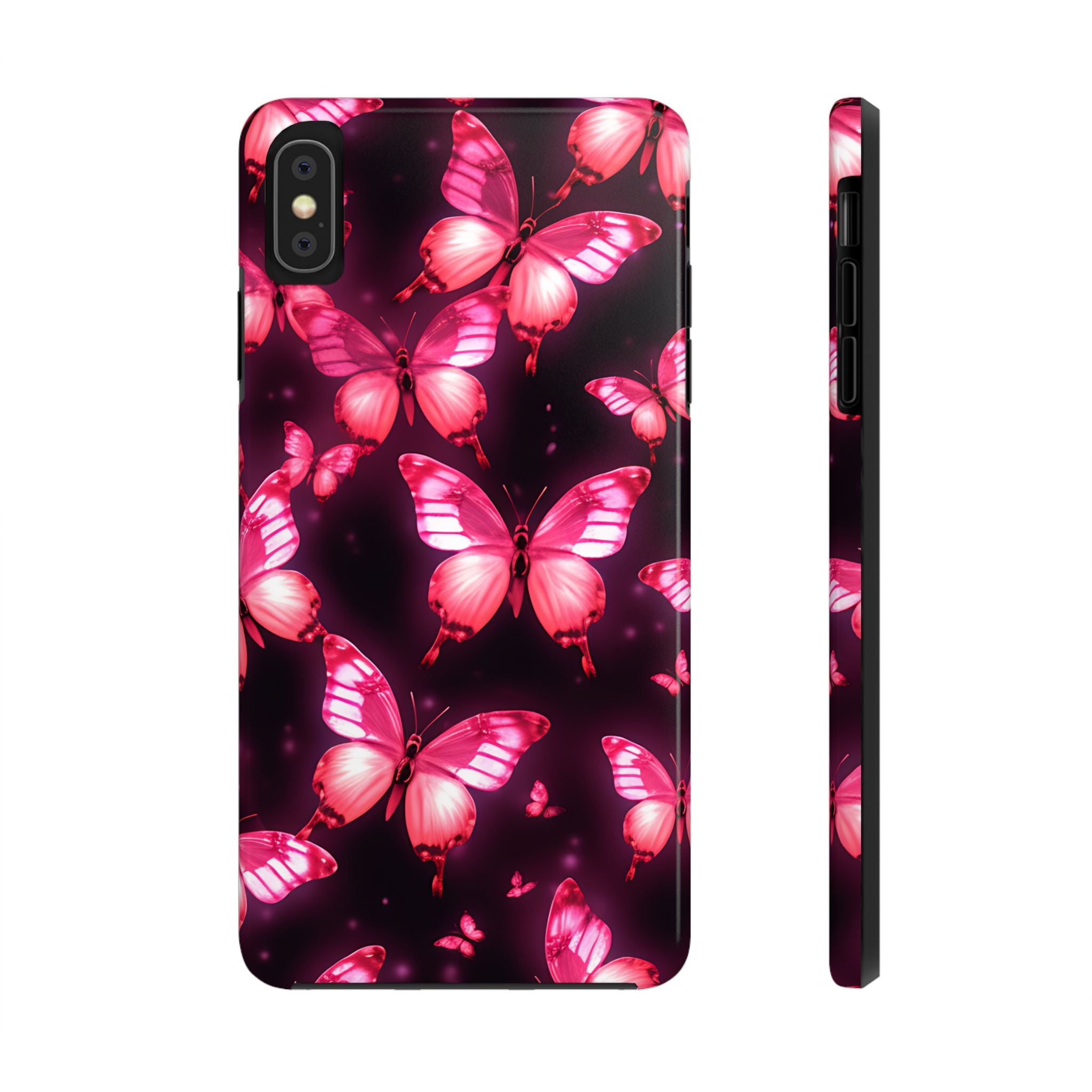 neon-glitter-butterfly-tough-phone-case-iphone-cover-protective-phone-case-sparkly-cellphone-case-glittery-phone-cover-tough-