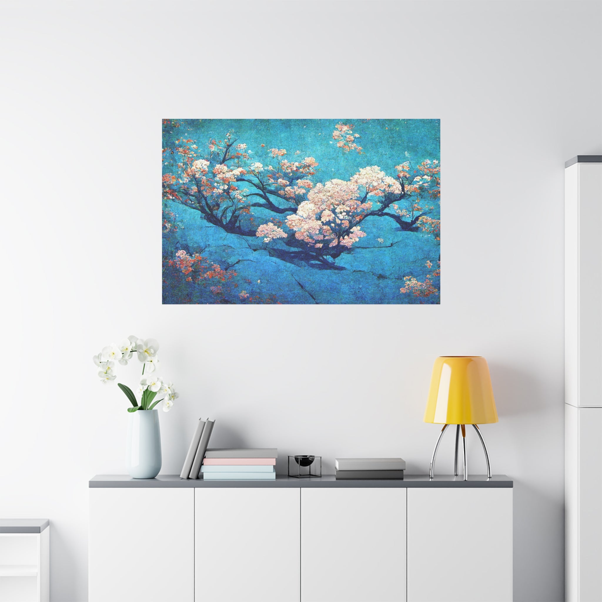 canvas-wall-art-cherry-blossom-spring-floral-japanese-bloom-matte-stretched-print-beautiful-home-decor-gift-for-nature-lovers