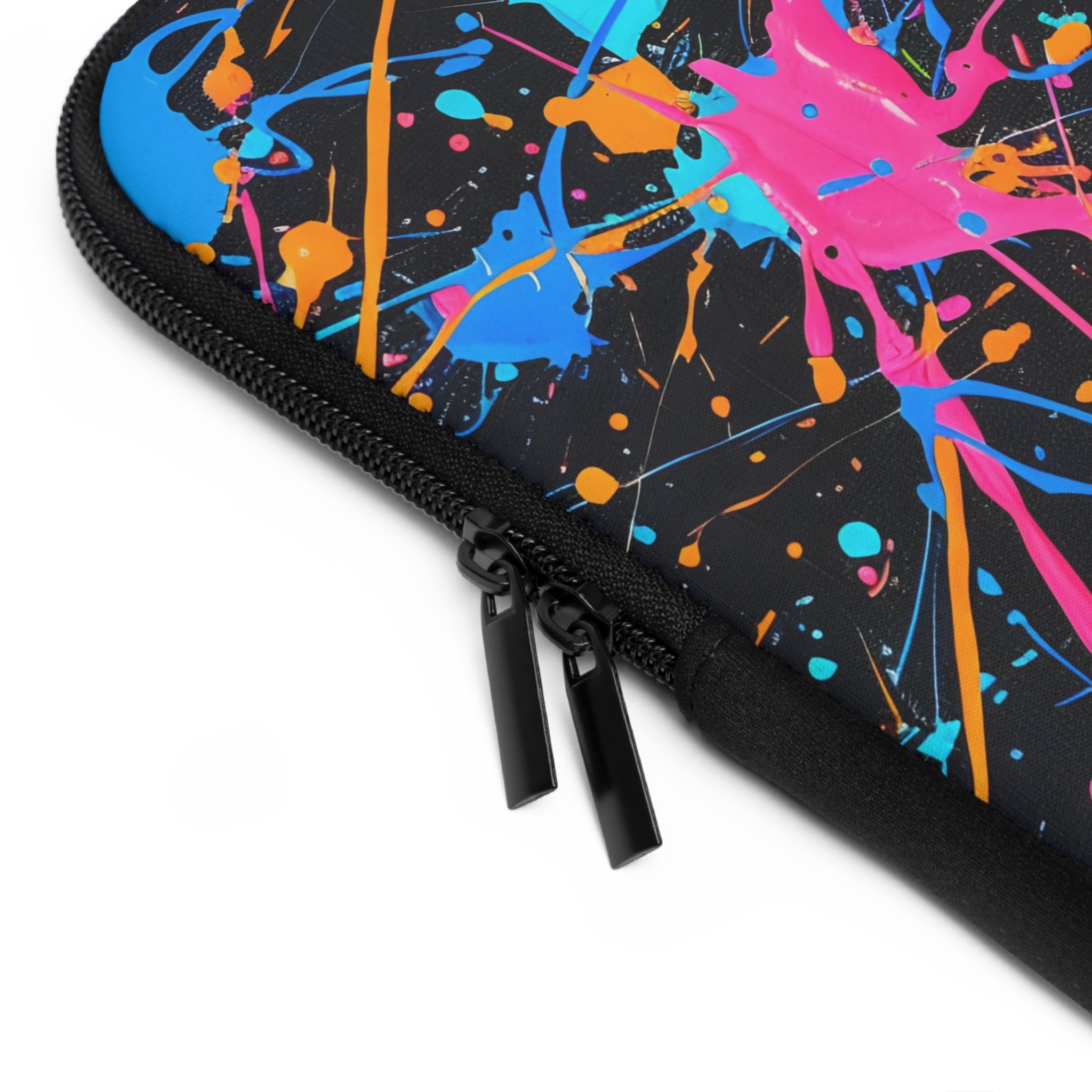 neon-abstract-paint-splatter-laptop-sleeve-blue-macbook-air-sleeve-unique-tech-accessories-colorful-laptop-case-computer-cove