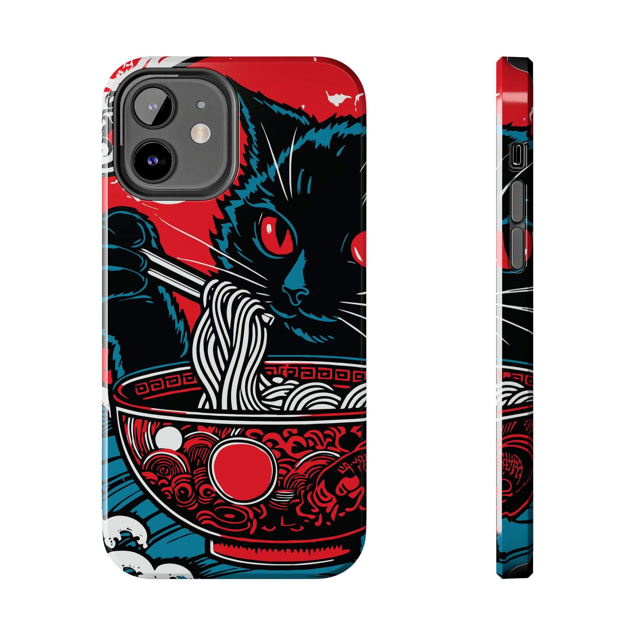 cat-eating-ramen-noodle-tough-iphone-case-japanese-anime-kawaii-protective-cover-anime-lover-gift-unique-iphone-shell-iphone-