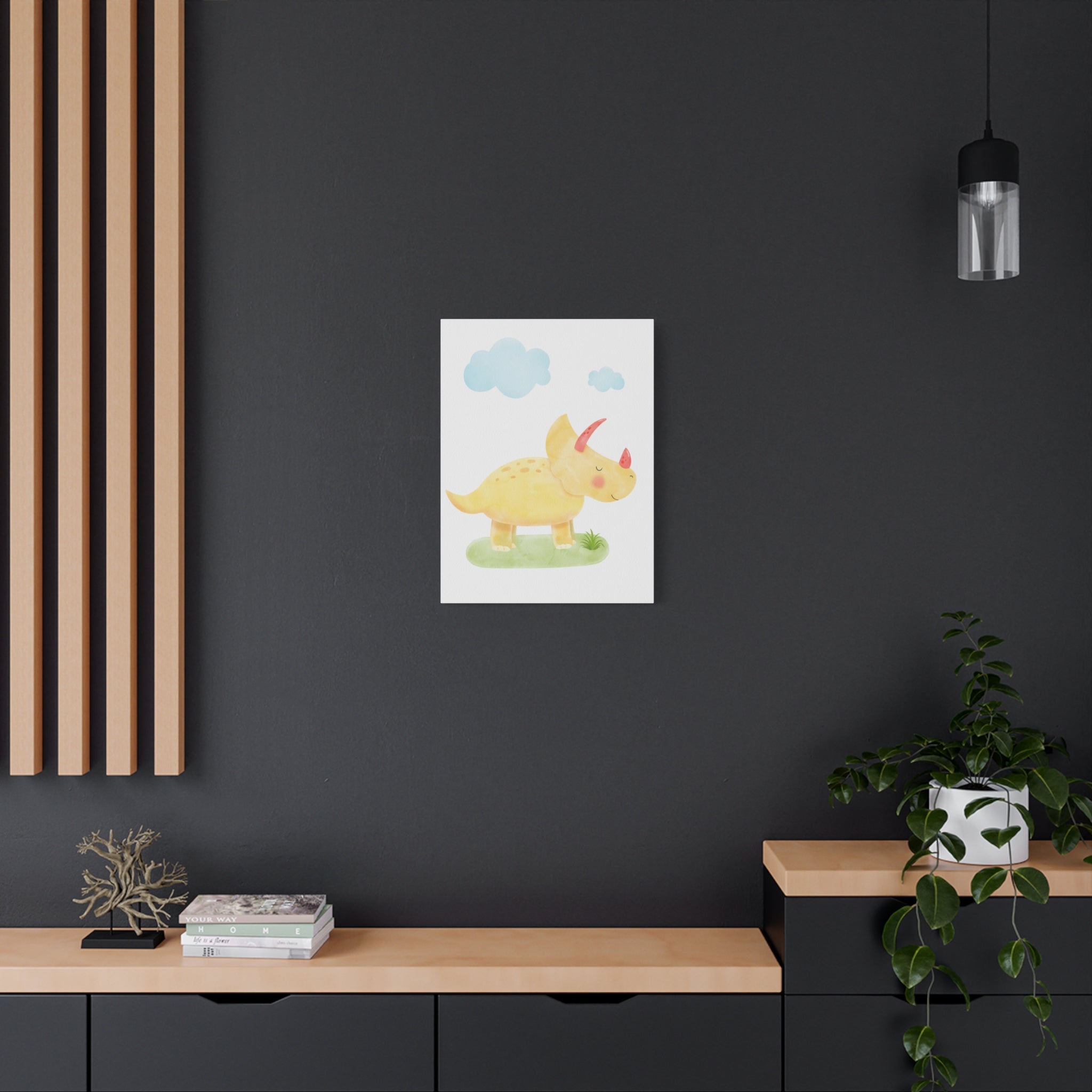 canvas-wall-art-cute-yellow-dino-nursery-decor-baby-dinosaur-print-nursery-art-cute-dinosaur-decoration-baby-nursery-dinosaur