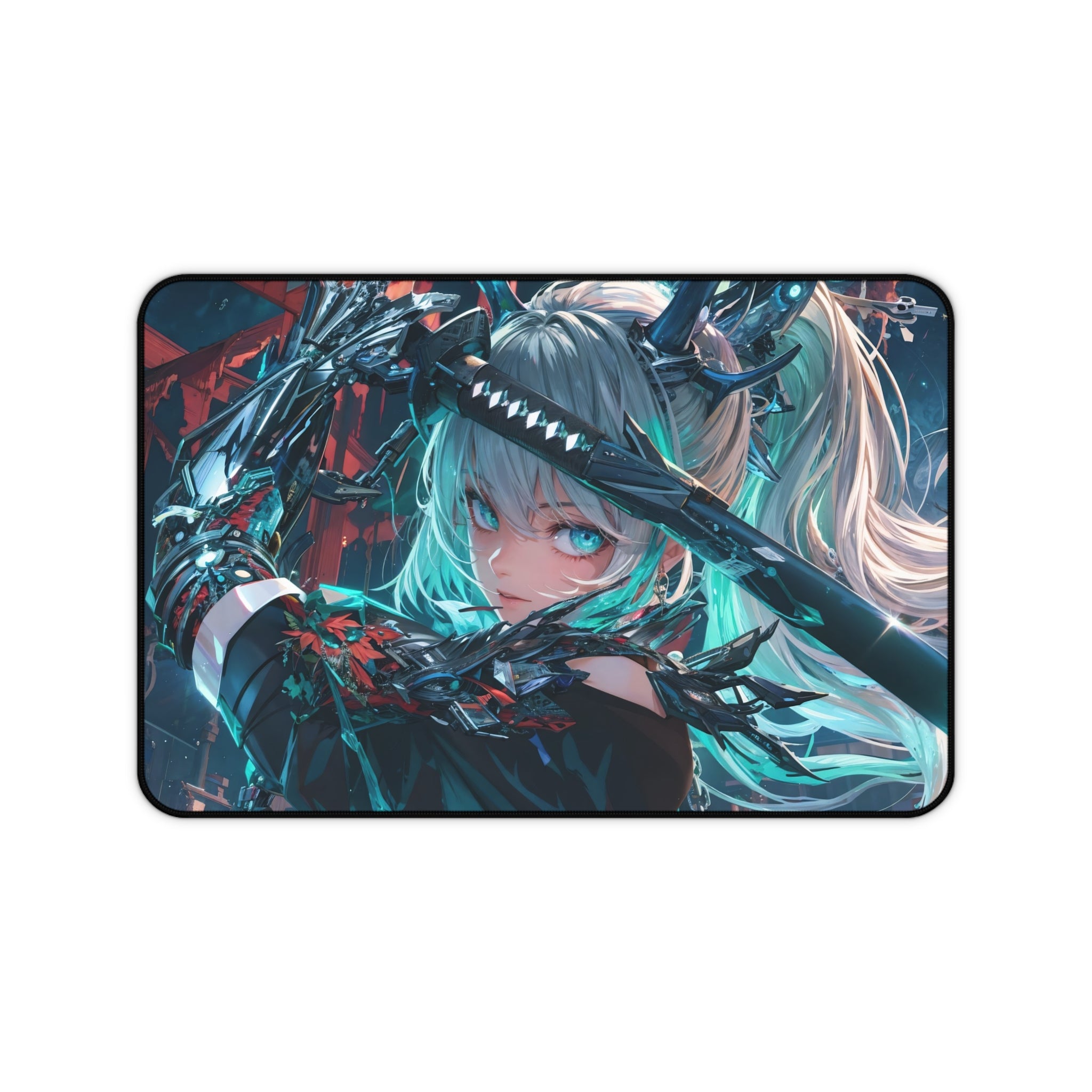 cyberpunk-girl-with-katana-mouse-pad-large-gaming-desk-mat-fantasy-protective-desk-pad-cyber-desk-accessory-anime-girl-mouse-