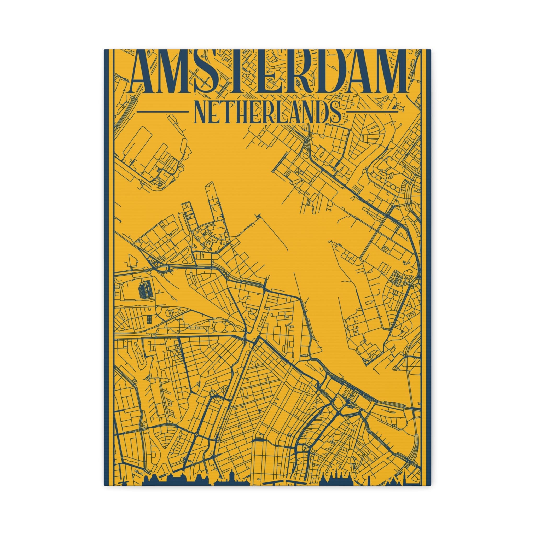 canvas-wall-art-amsterdam-netherlands-travel-home-decor-travel-poster-matte-canvas-print-stretched-artwork-wall-hanging-amste