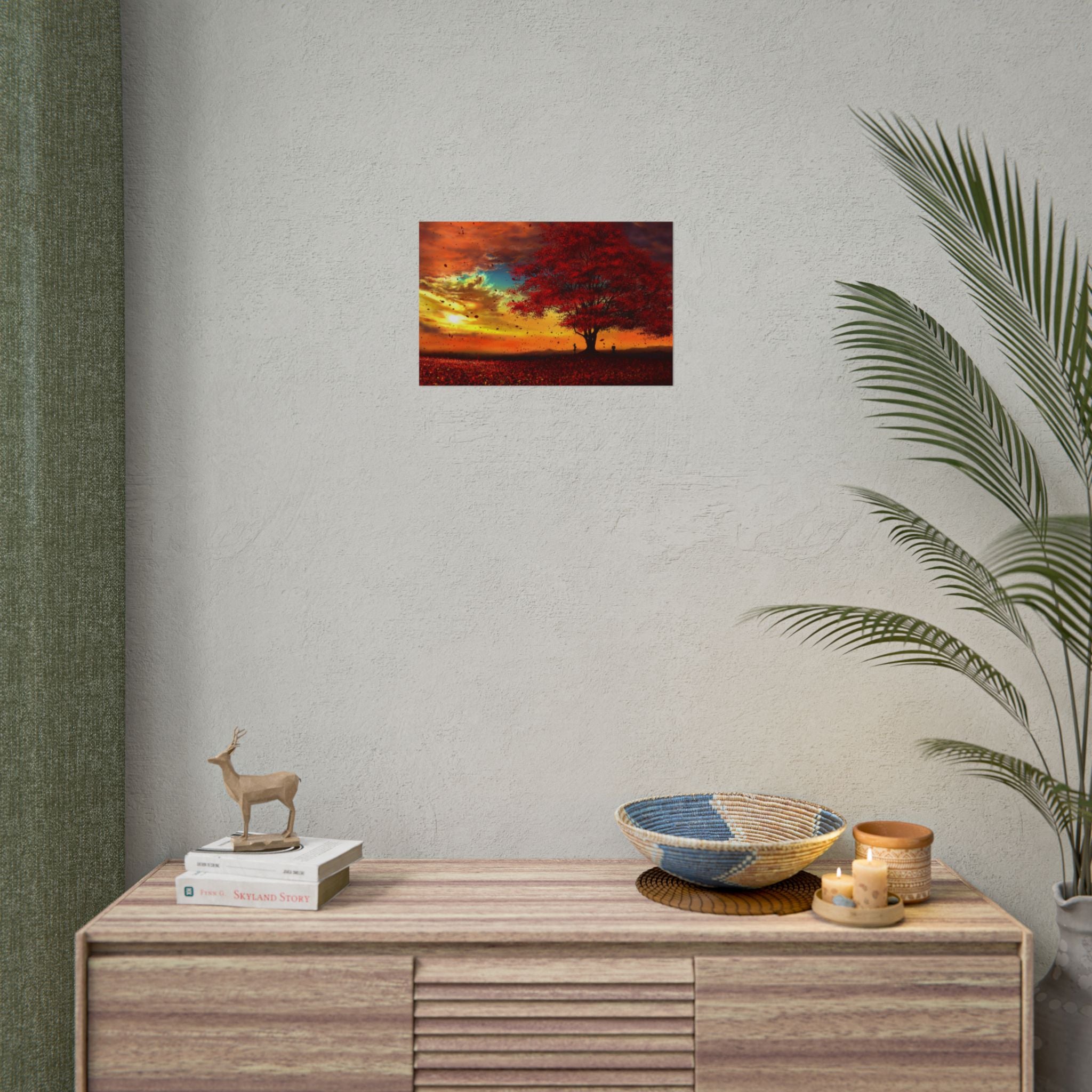 sunset-scenery-autumn-poster-print-wall-art-decor-home-decoration-nature-artwork-gift-idea-wall-hanging