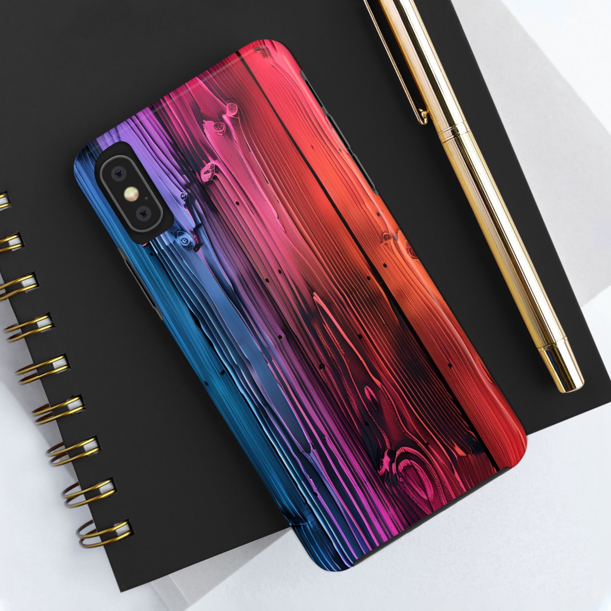 disco-neon-tough-iphone-cases-wood-grain-texture-iphone-case-cover-protective-iphone-shell-unique-iphone-accessories-iphone-1