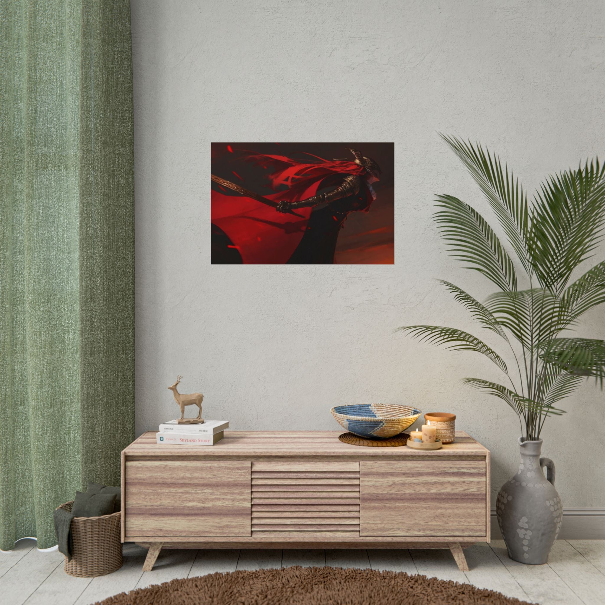 elden-ring-poster-wall-art-malenia-art-wall-decor-video-game-poster-gamer-gift-sword-art-minimalist-wall-art-decor