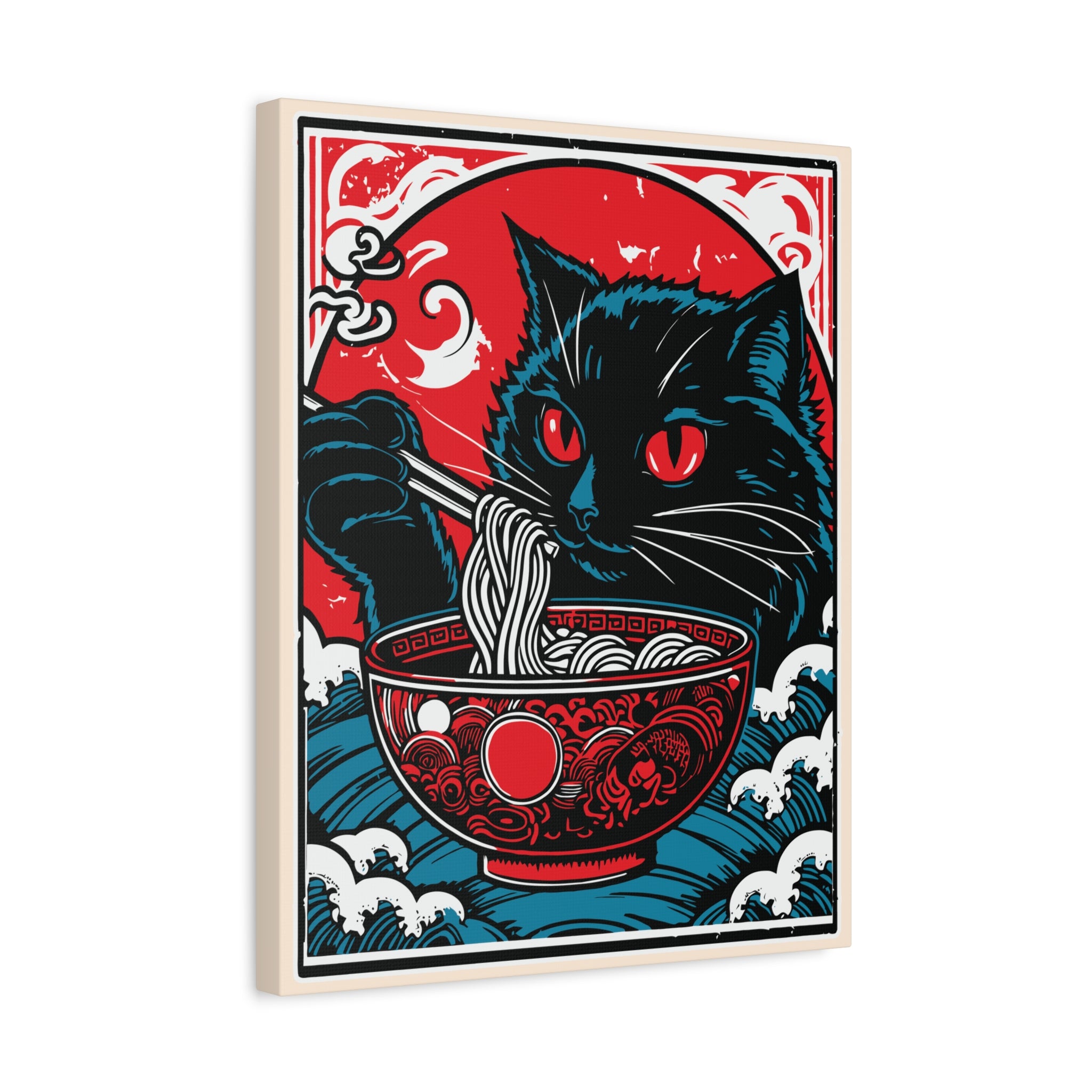 canvas-print-cat-eating-ramen-noodle-retro-japanese-decor-wall-art-living-room-decoration-matte-stretched-home-decor-cute