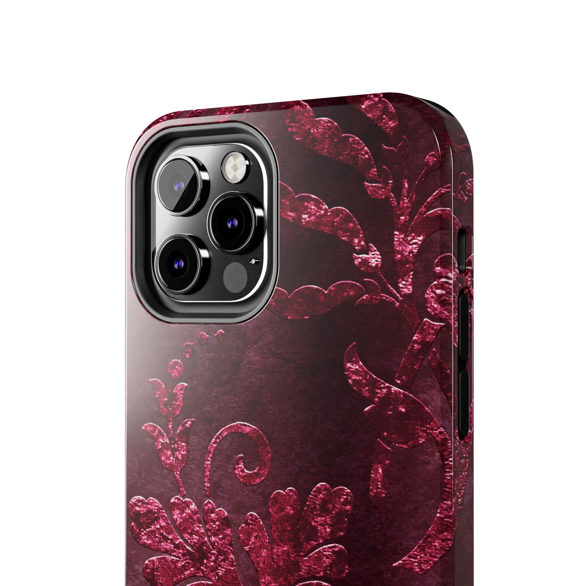 embossed-burgundy-velvet-tough-iphone-case-protective-iphone-cover-heavy-duty-iphone-case-rugged-phone-case-durable-smartphon