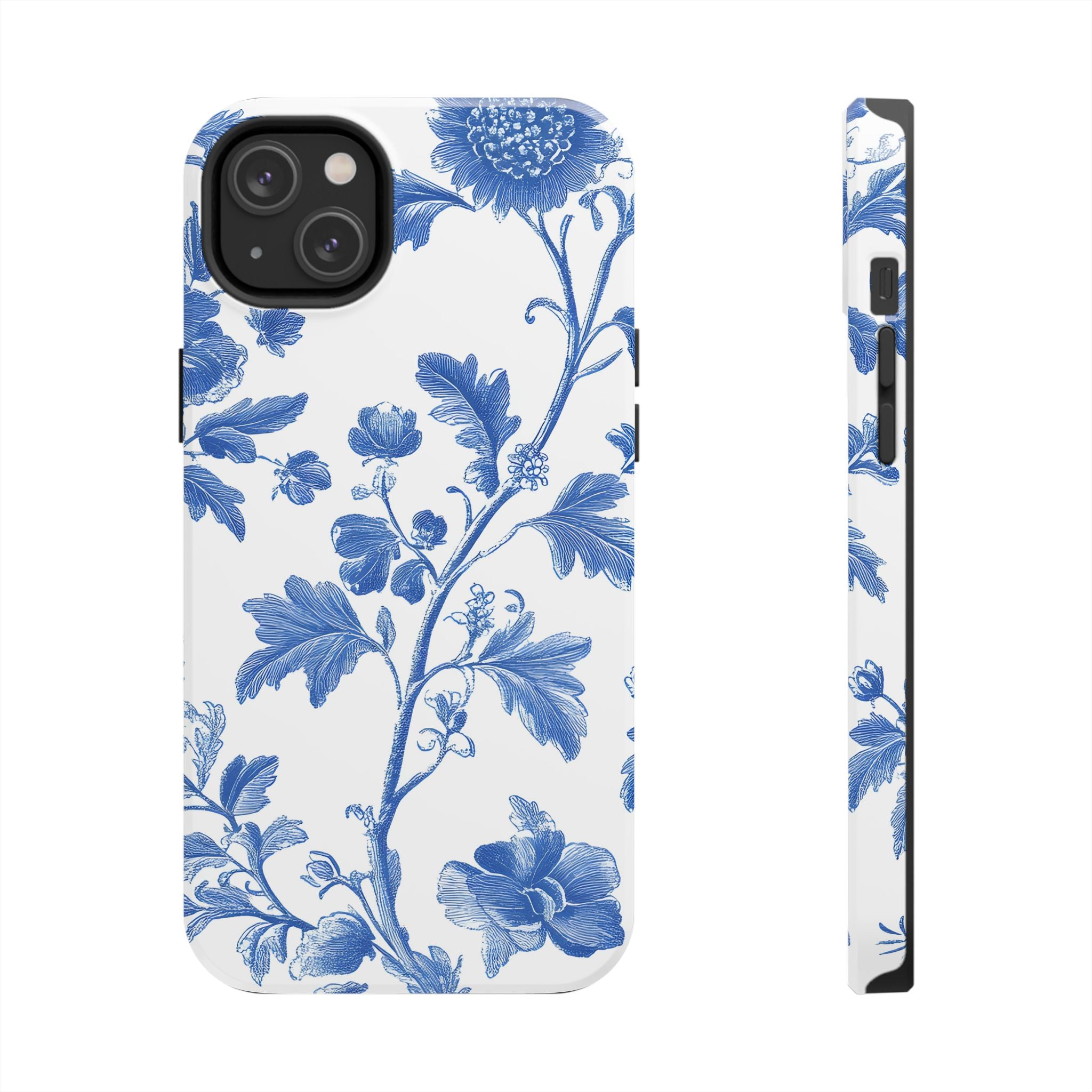 french-toile-floral-tough-iphone-case-blue-iphone-cover-protective-iphone-case-hard-shell-iphone-case-vintage-design-iphone-c