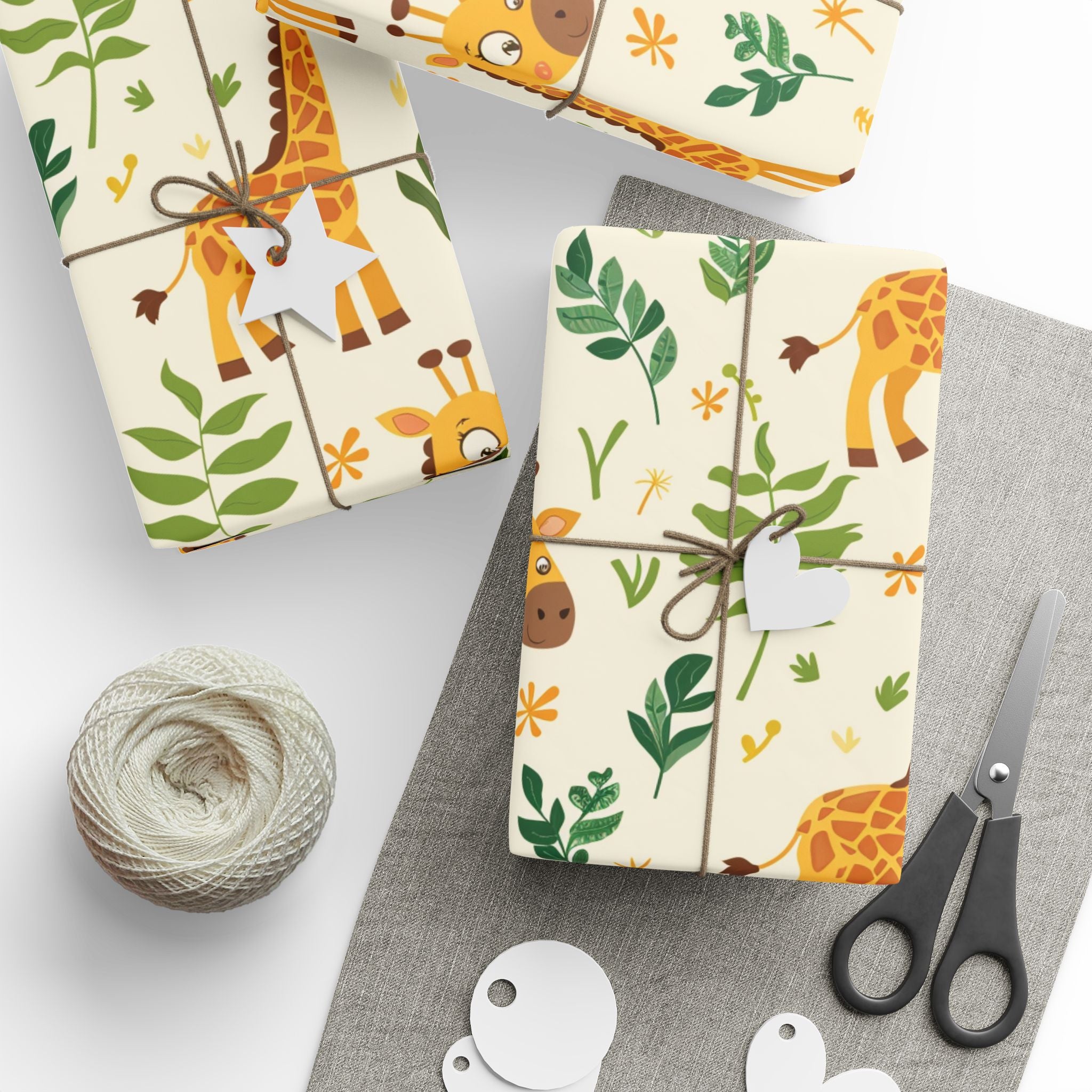 cut-giraffe-jungle-party-gift-wrap-paper-for-birthdays-and-holidays-32x72-inch-fun-wrapping-sheets-baby-gift-wrap-celebratory